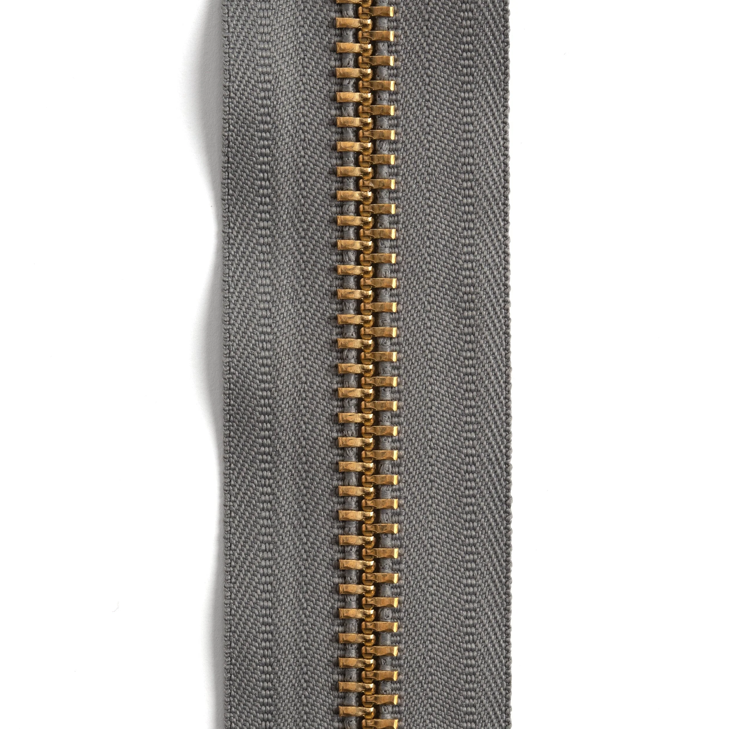 YKK #10 Brass Zipper Tape 6 ft. (1.8 m) - Image 7