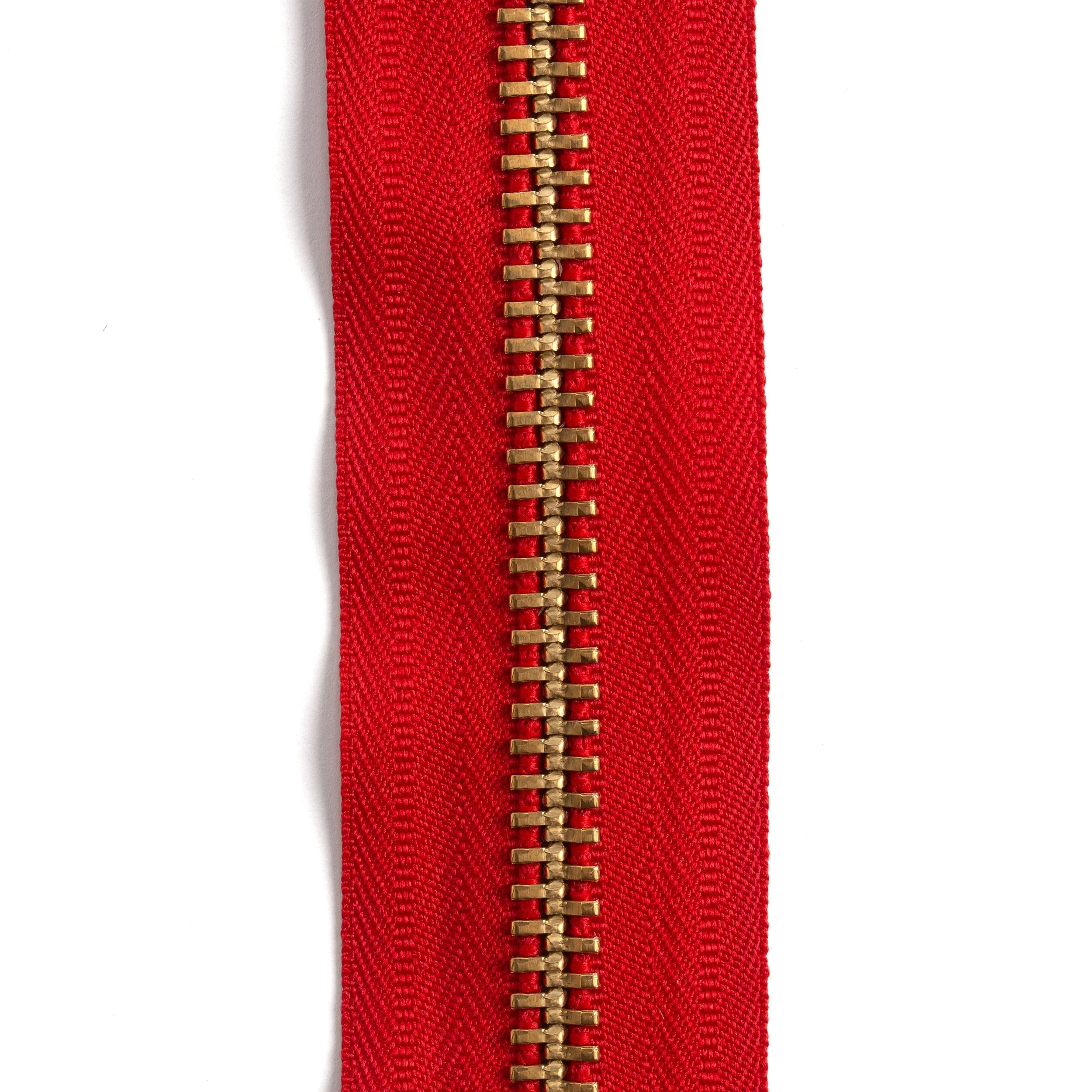 YKK #10 Brass Zipper Tape 6 ft. (1.8 m) - Image 9