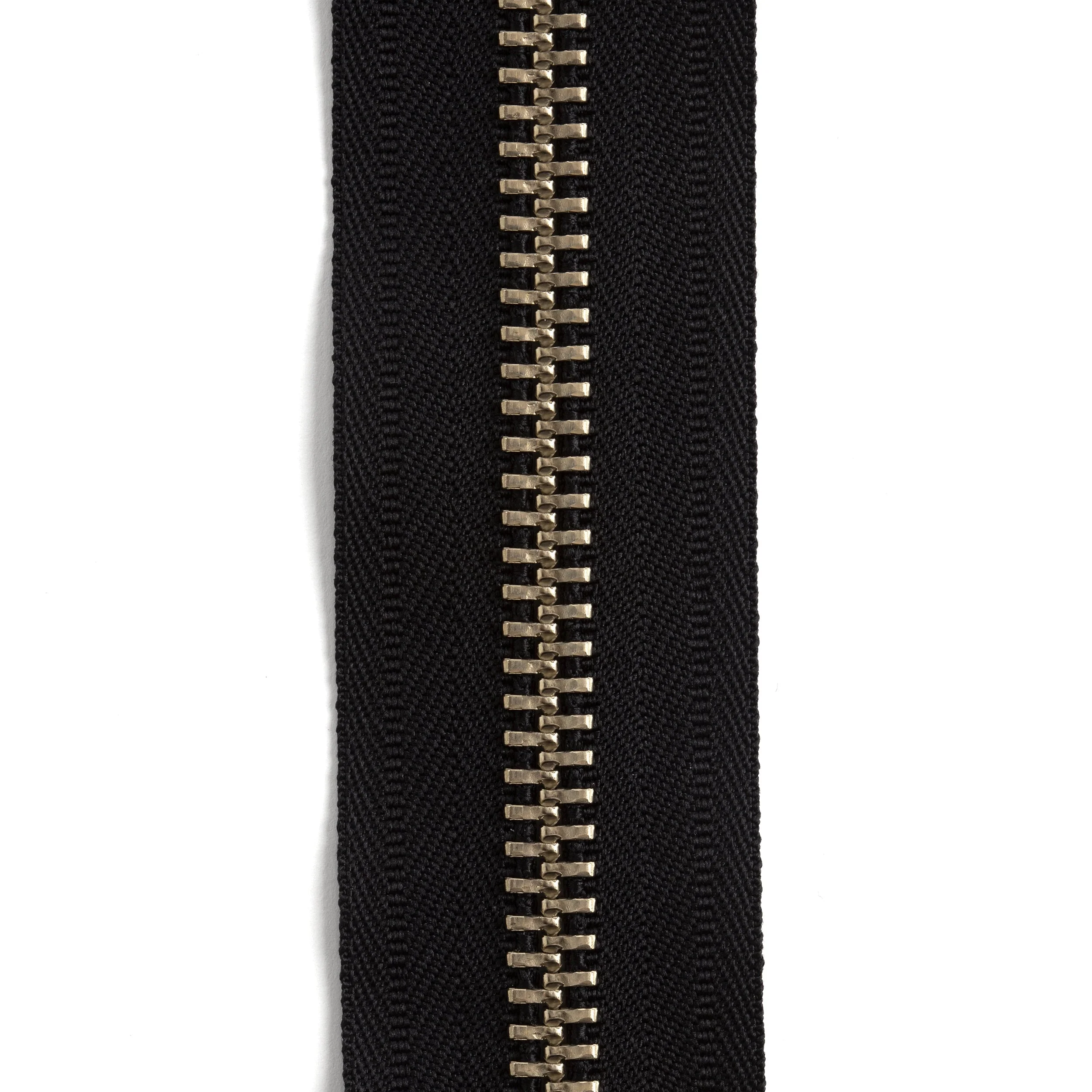 YKK #10 Nickel Plate Zipper Tape 6 ft. (1.8 m) - Image 3