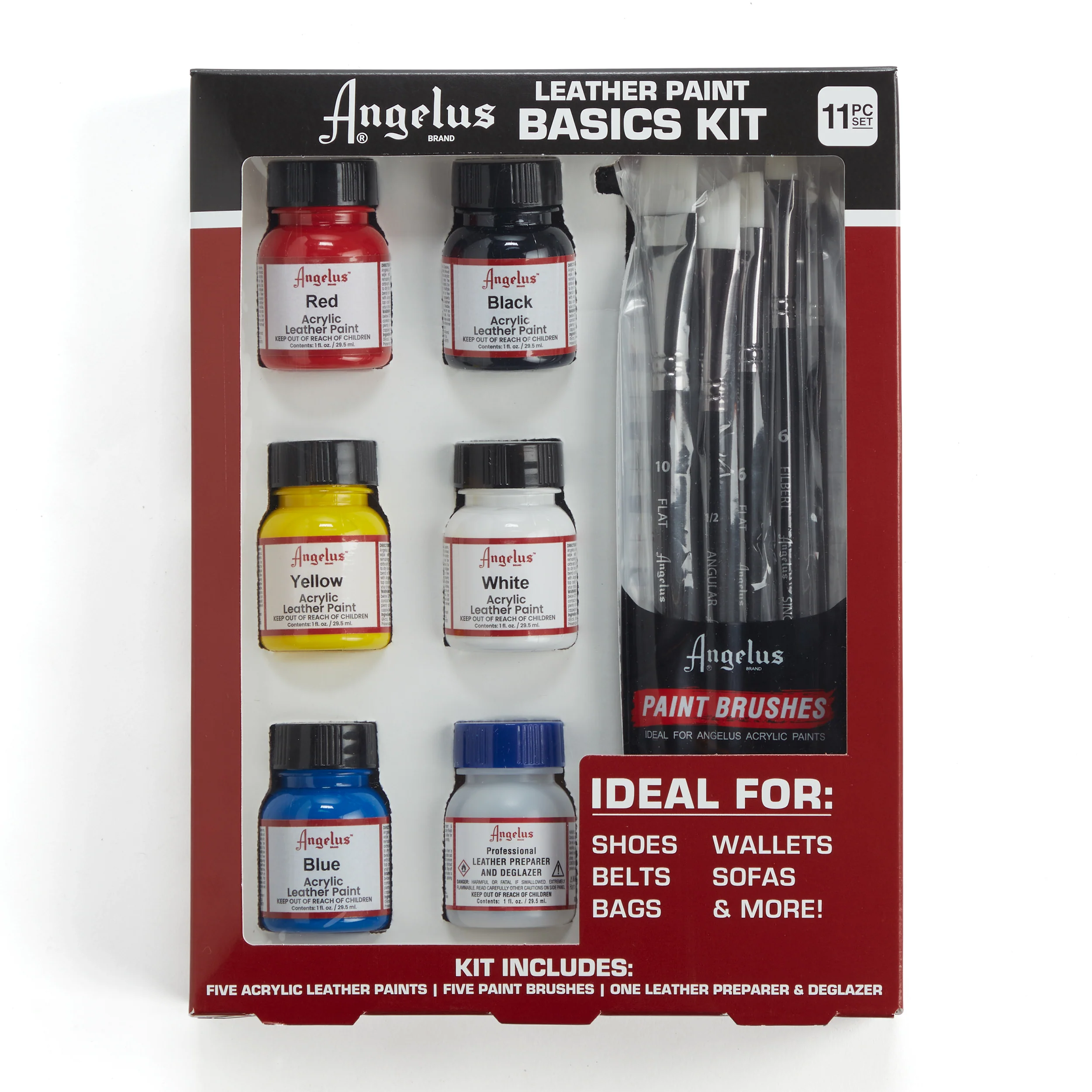 Angelus Leather Paint Basics Kit - Image 5
