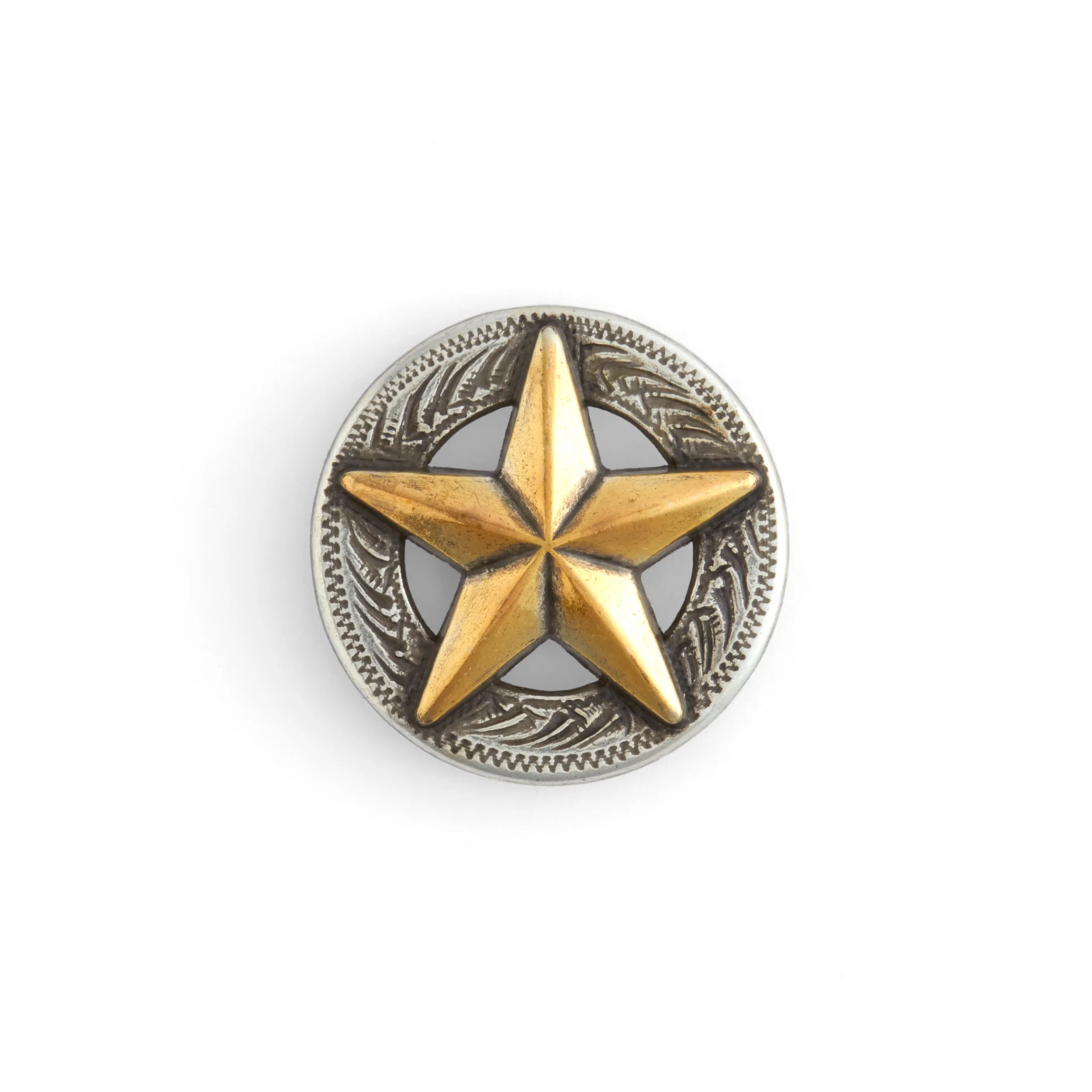 3-D Texas Star Conchos - Image 2