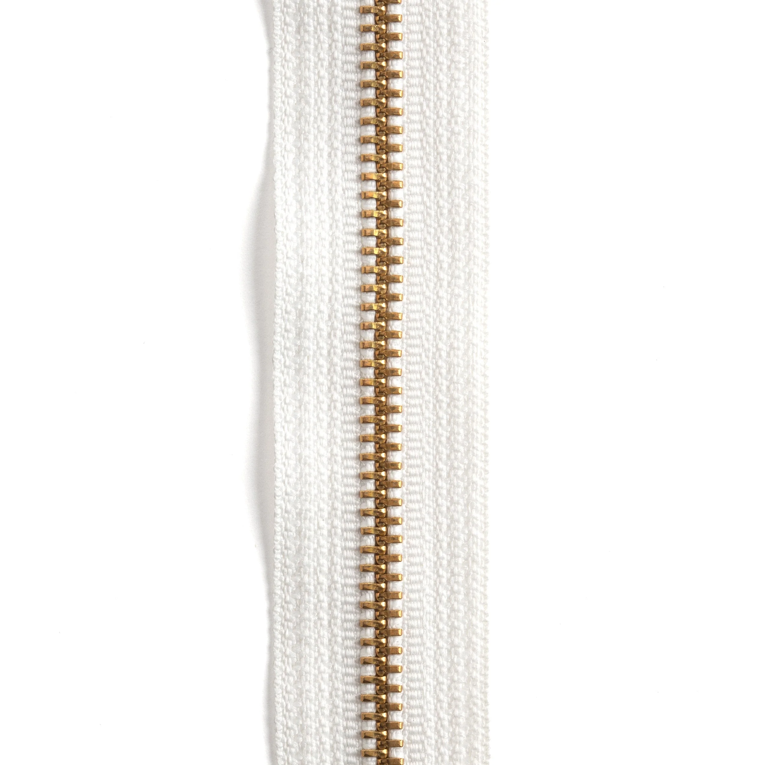 YKK #5 Brass Zipper Tape 6 ft. (1.8 m) - Image 5