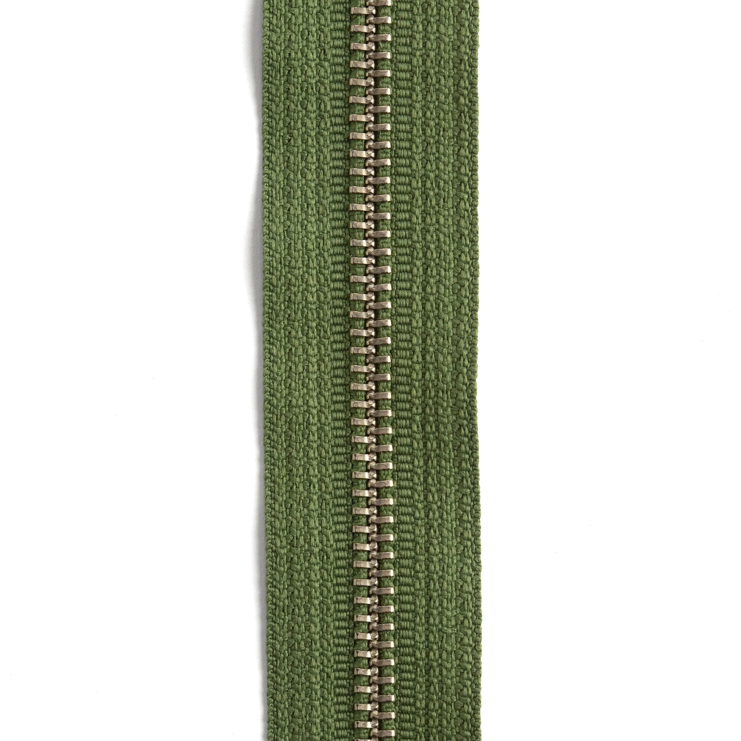 YKK #5 Nickel Plate Zipper Tape 6 ft. (1.8 m) - Image 5