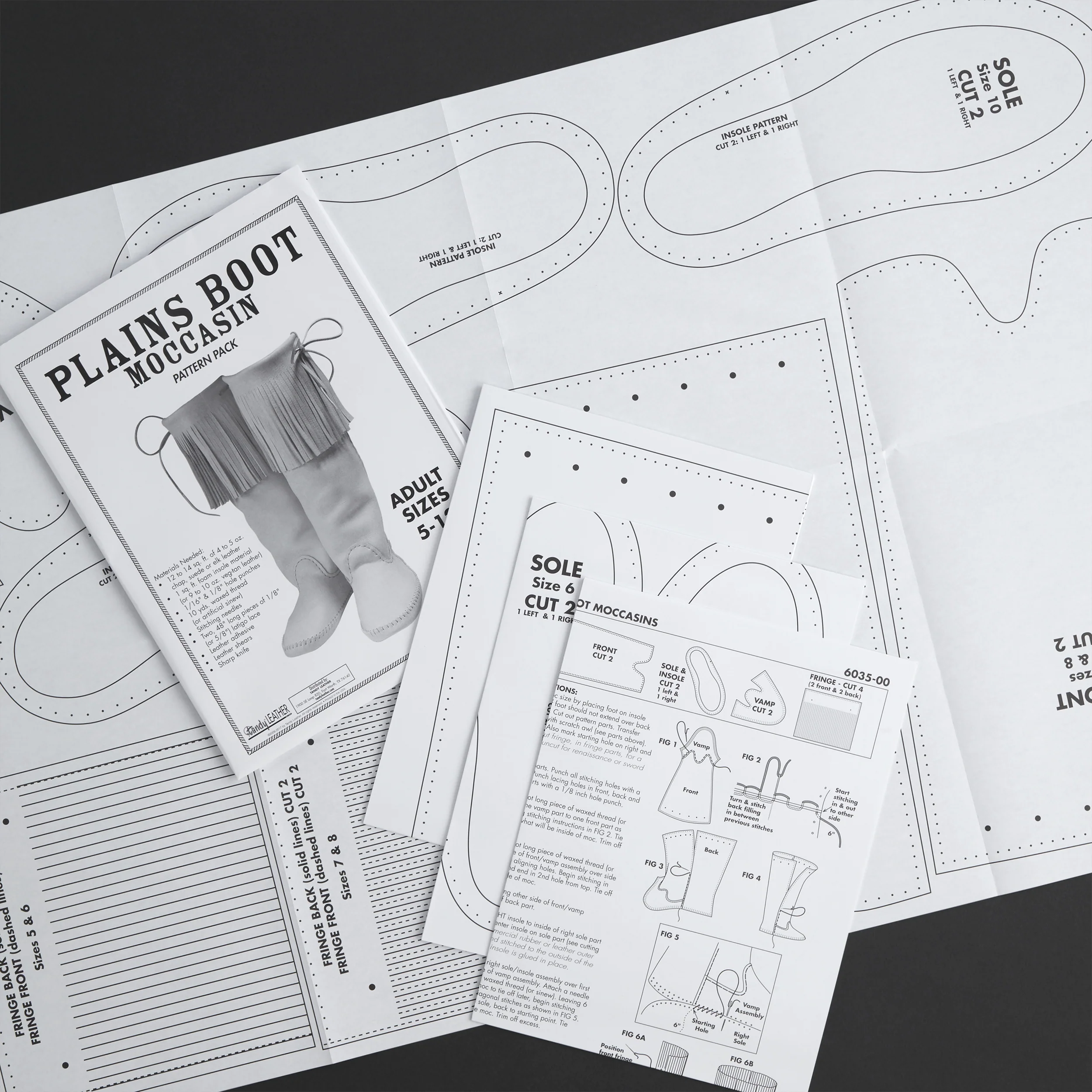 Adult Plains Boot Moc Pattern Pack - Image 2