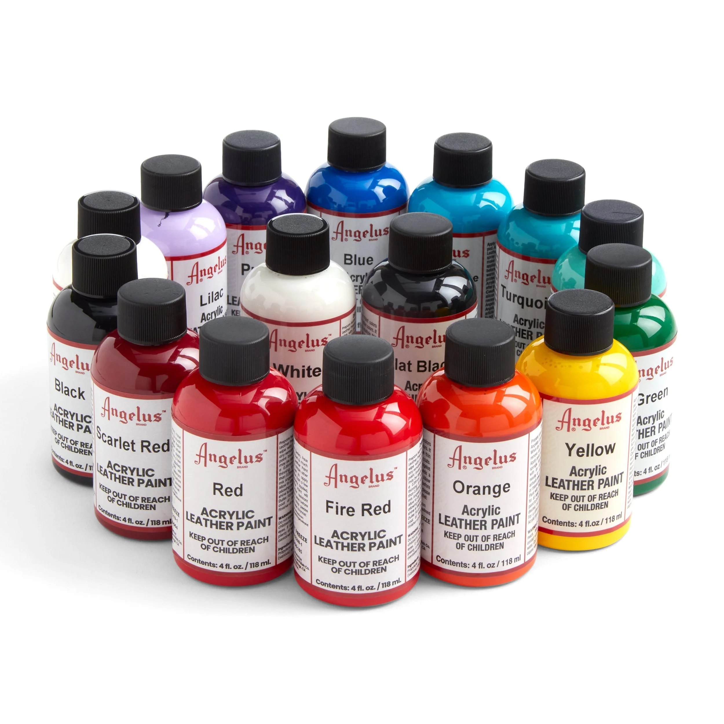 Angelus Leather Paint 4 fl. oz. - Image 2