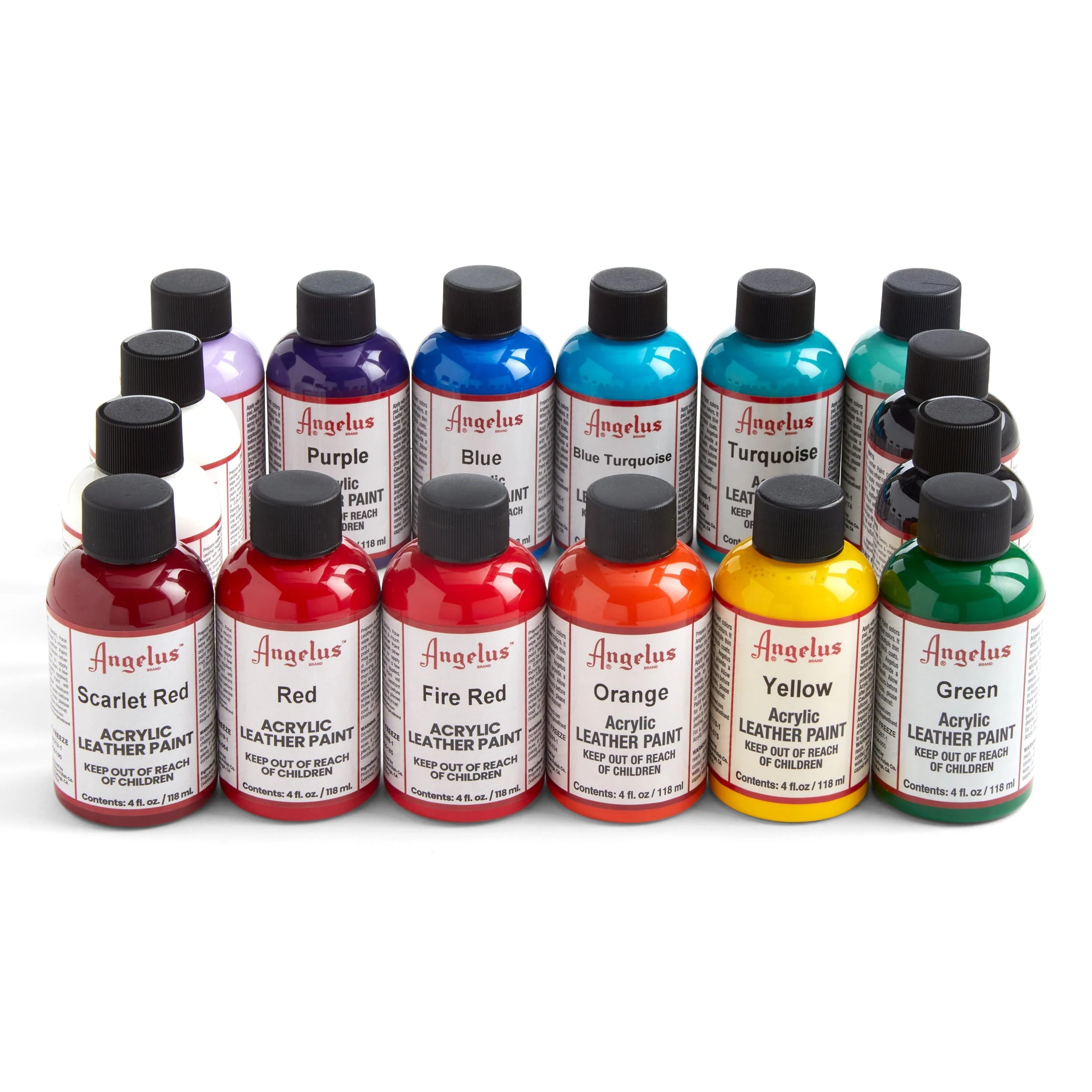 Angelus Leather Paint 4 fl. oz. - Image 3