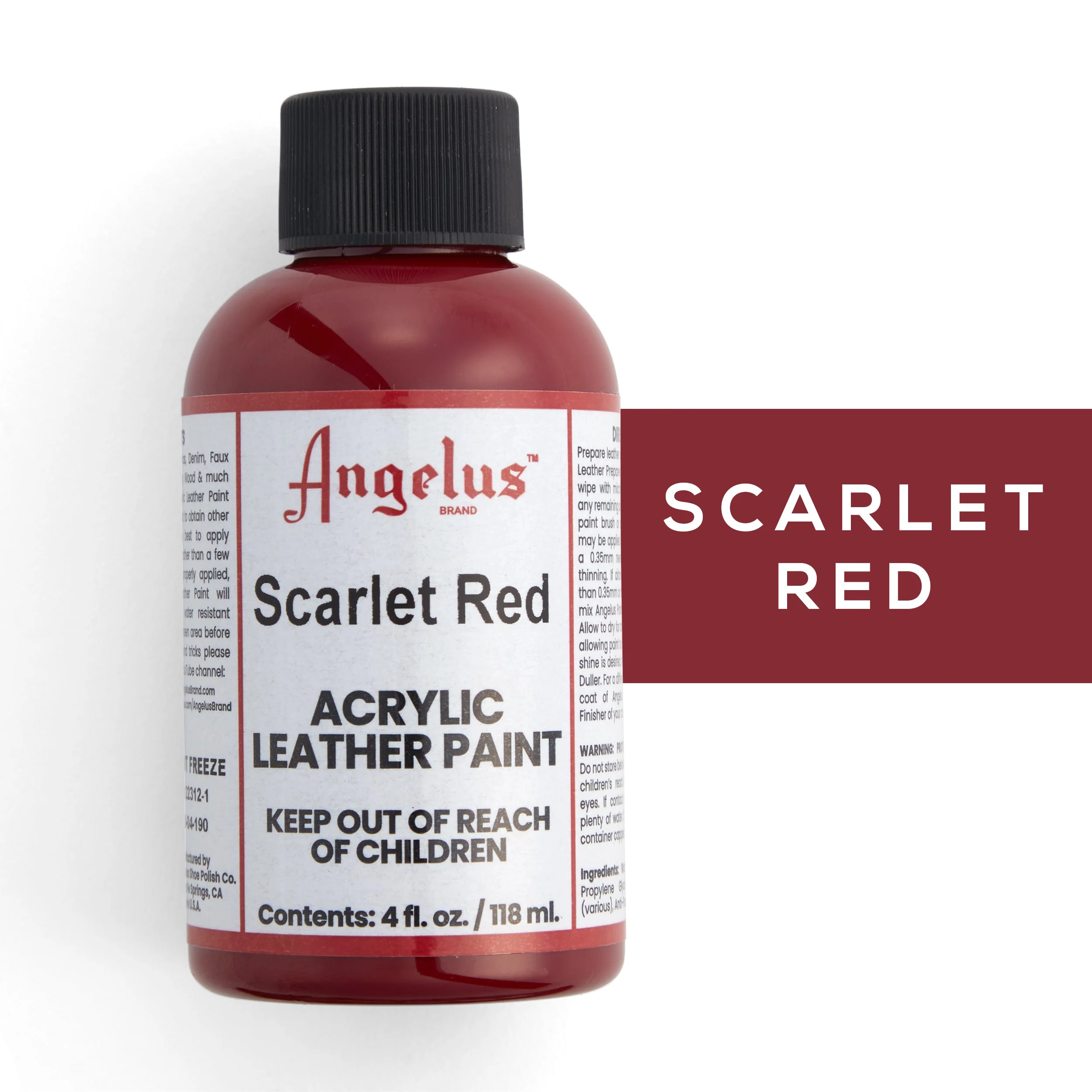 Angelus Leather Paint 4 fl. oz. - Image 4