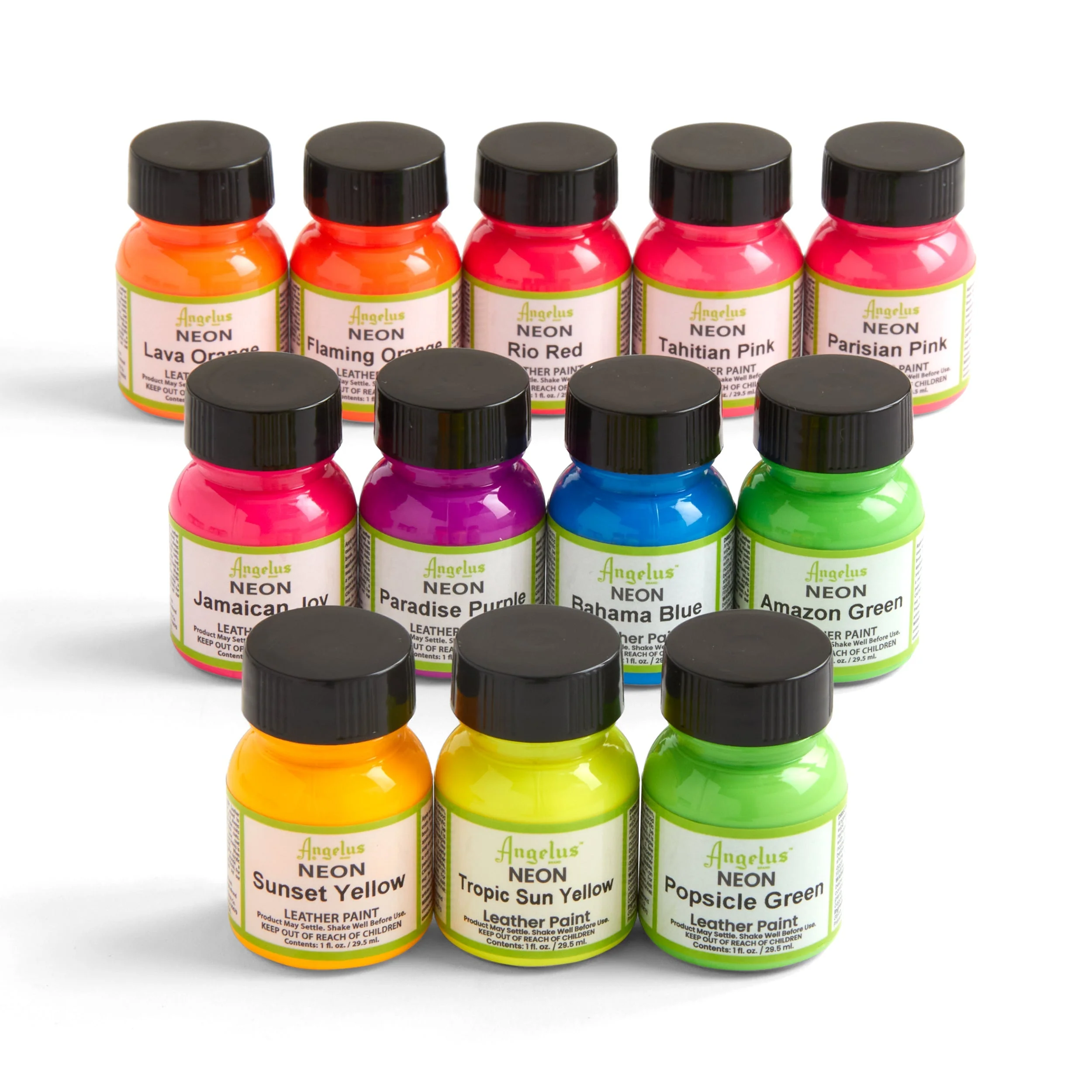 Angelus Neon Leather Paint 1 fl. oz. - Image 2