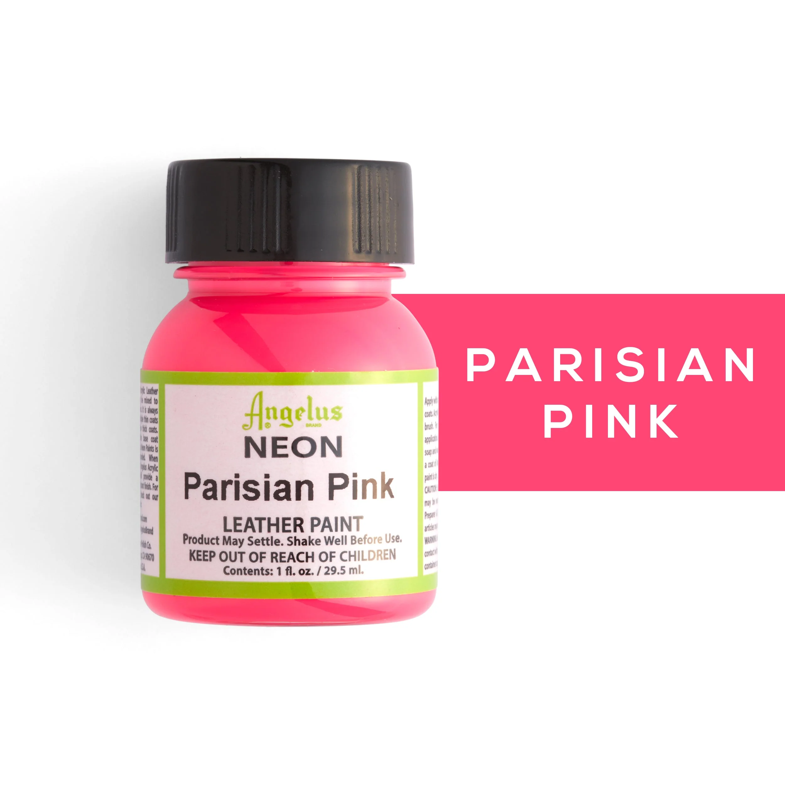 Angelus Neon Leather Paint Set - Image 13