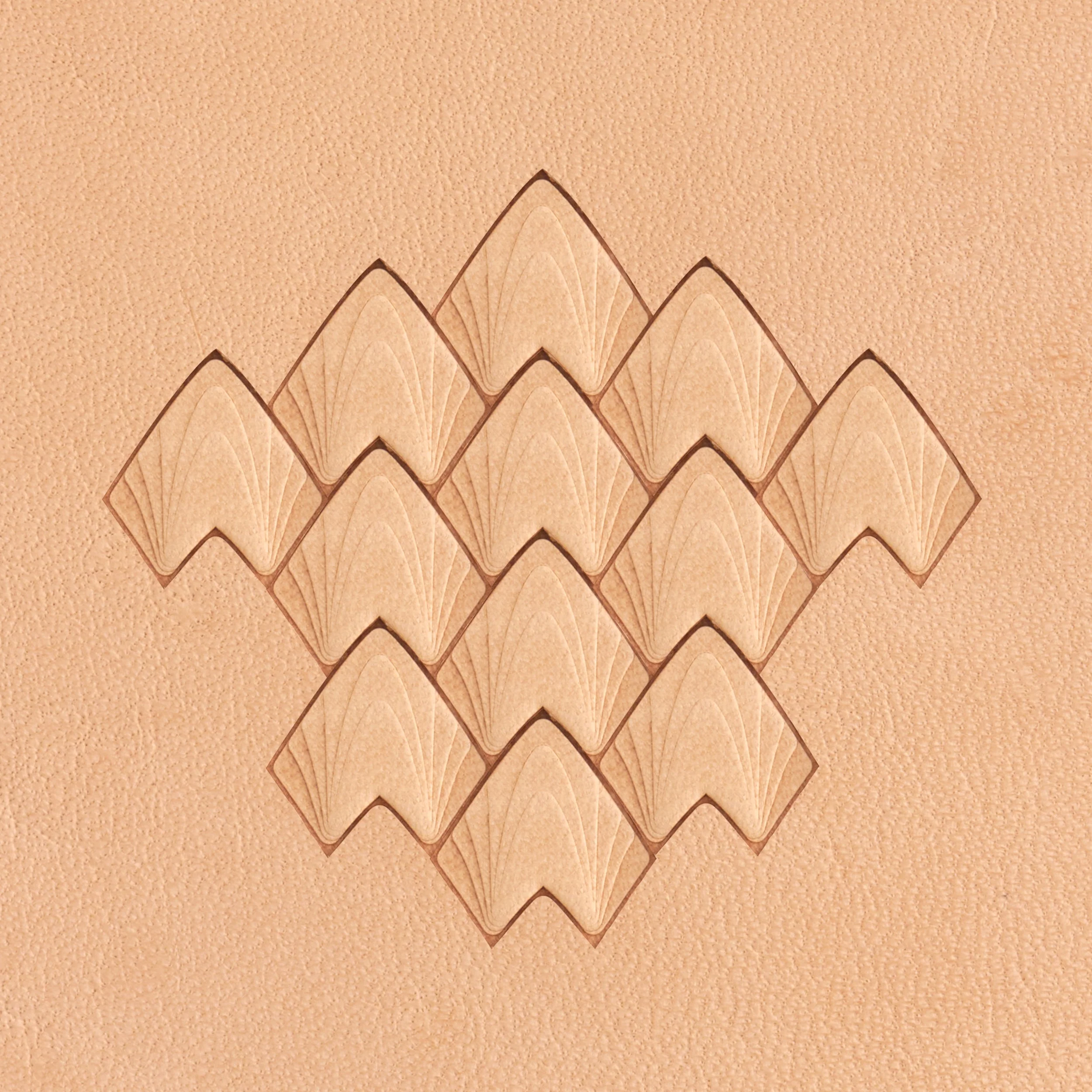 Art Deco Scale Brass Stamp - Image 2