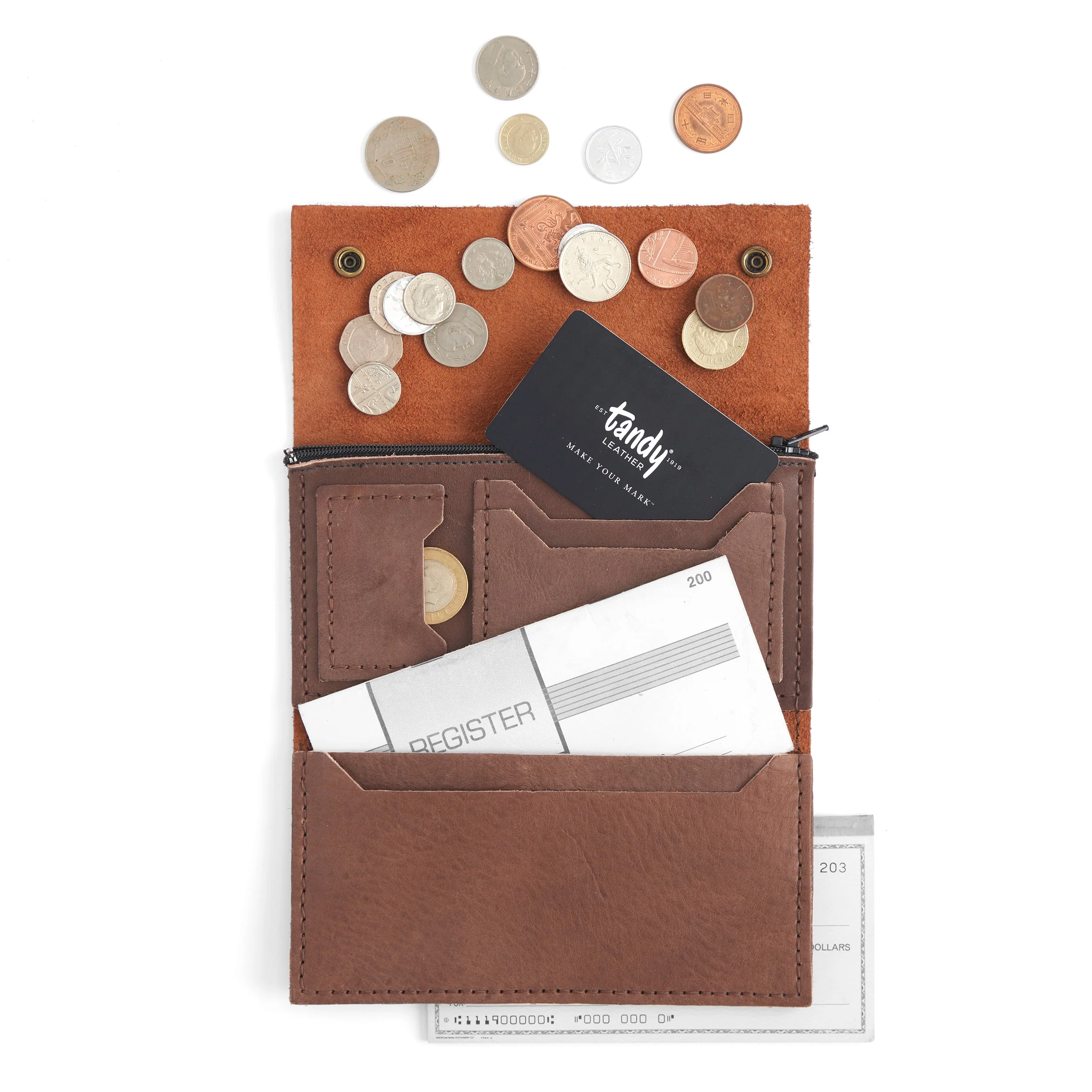 Bison Surveyor Wallet Leather Pack of 10 - Image 3