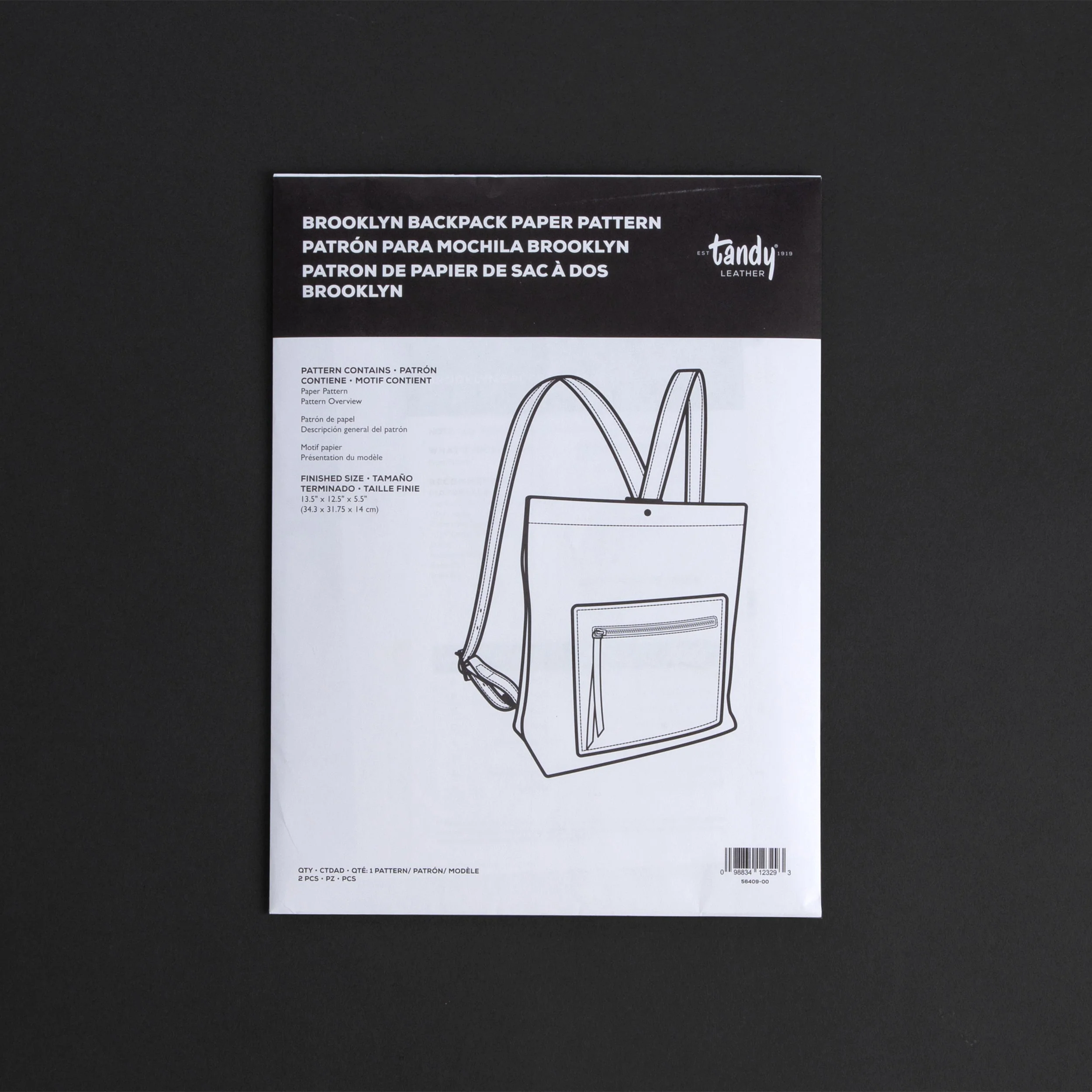 Brooklyn Backpack Paper Pattern - Image 5