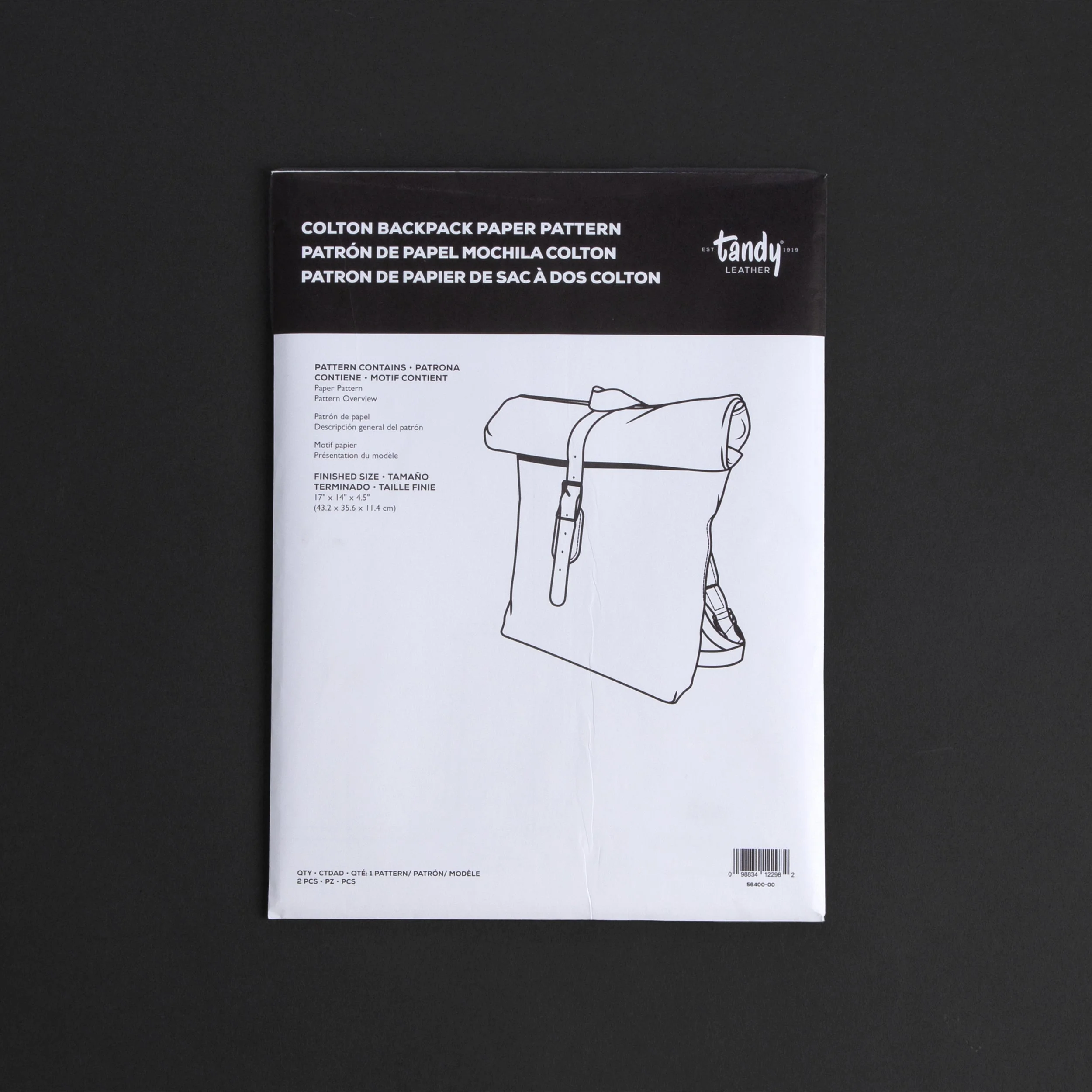 Colton Backpack Paper Pattern - Image 6