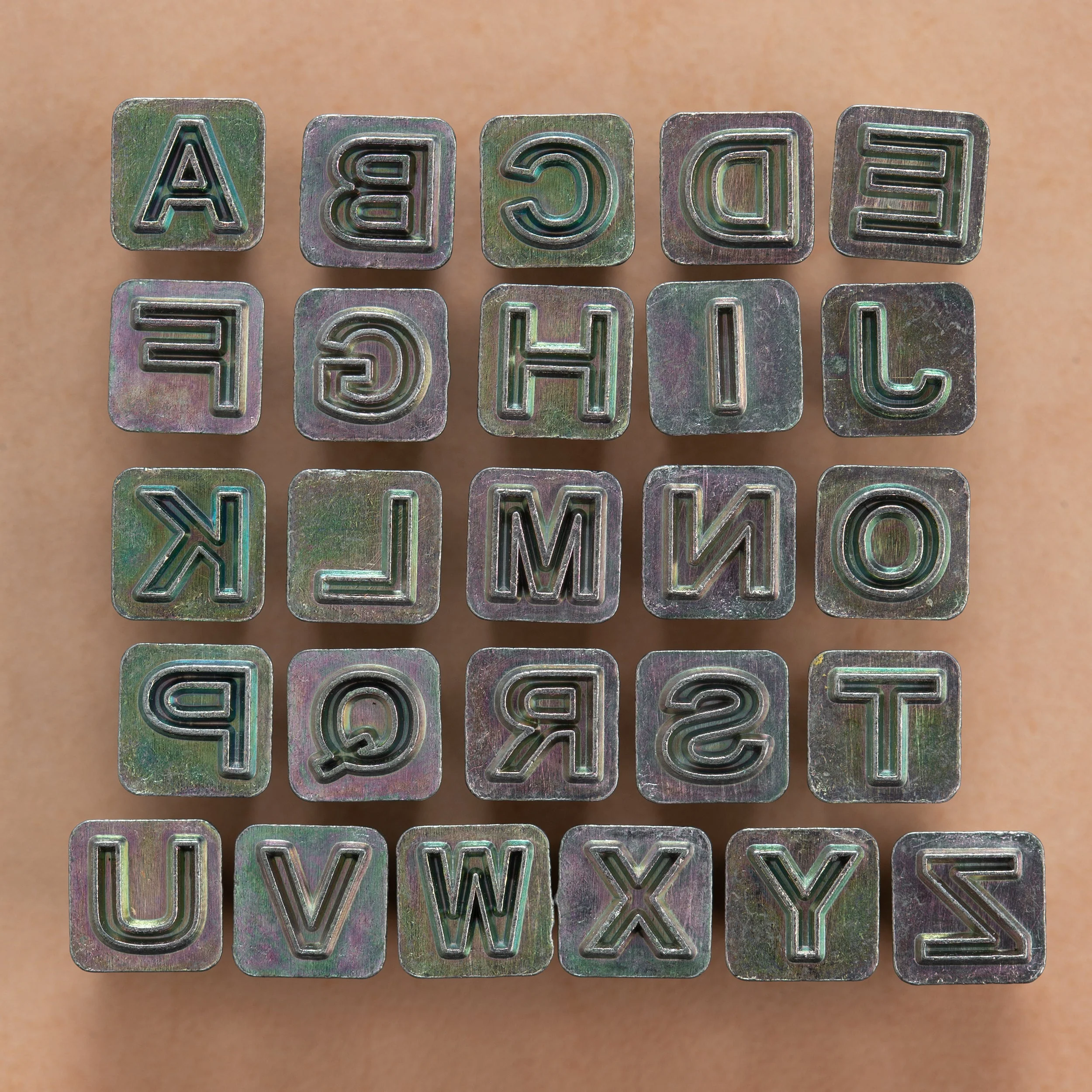 Craftool® Open-Face Alphabet Stamp Set - Image 6