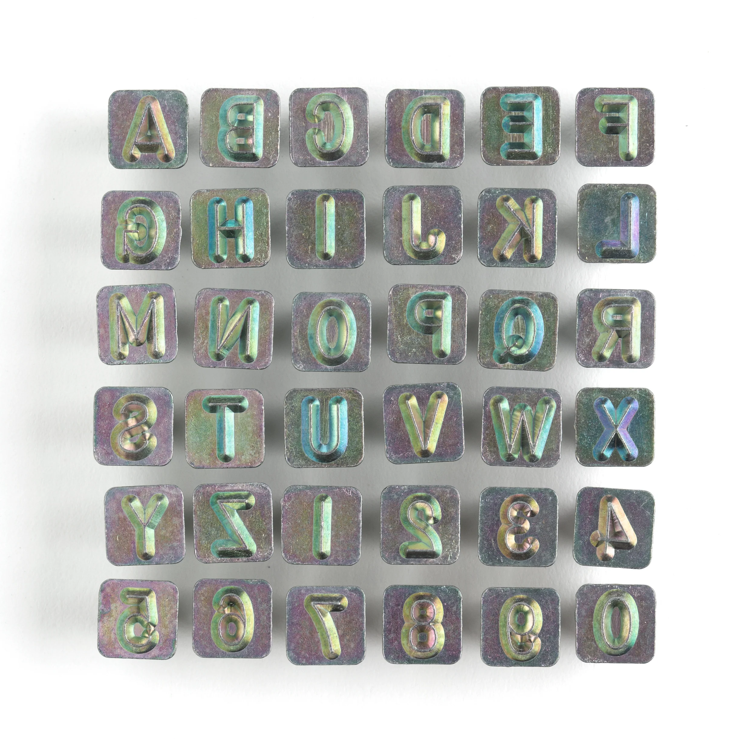 Craftool® Mini Narrow Alphabet & Number Stamp Set - Image 3