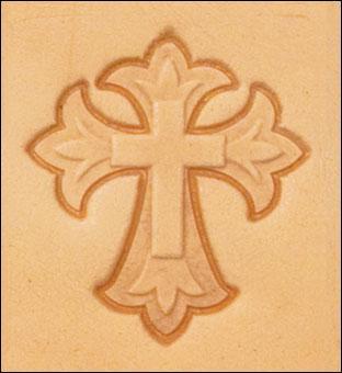 Craftool® Stamp Head Fleur Cross - Image 2