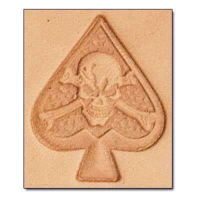 Craftool® Stamp Head Skeleton Spade - Image 2
