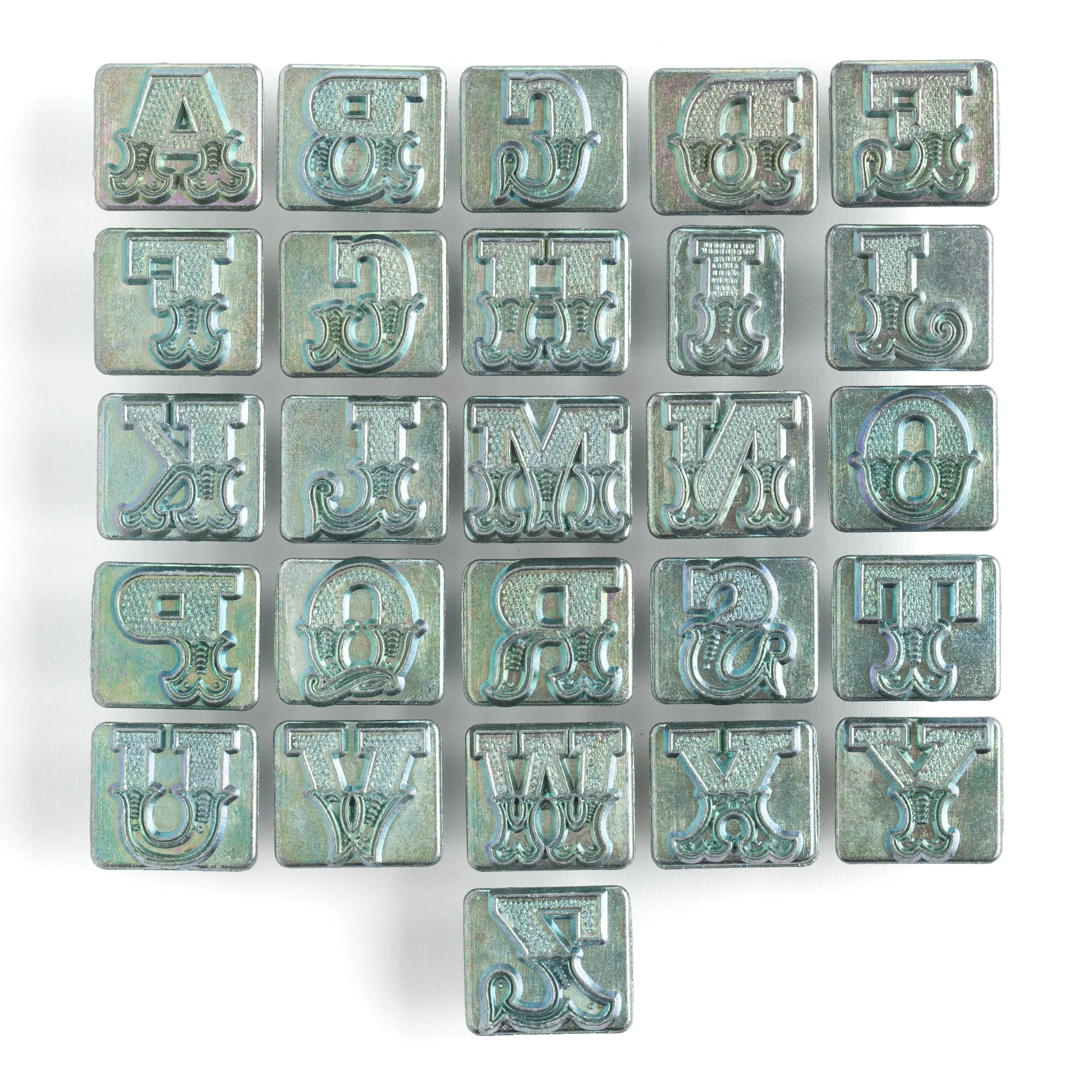 Craftool® Sheridan Leather Art Alphabet Stamp Set - Image 3