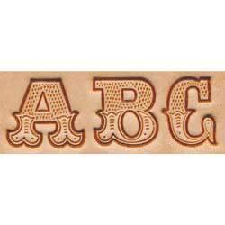 Craftool® Sheridan Leather Art Alphabet Stamp Set - Image 4
