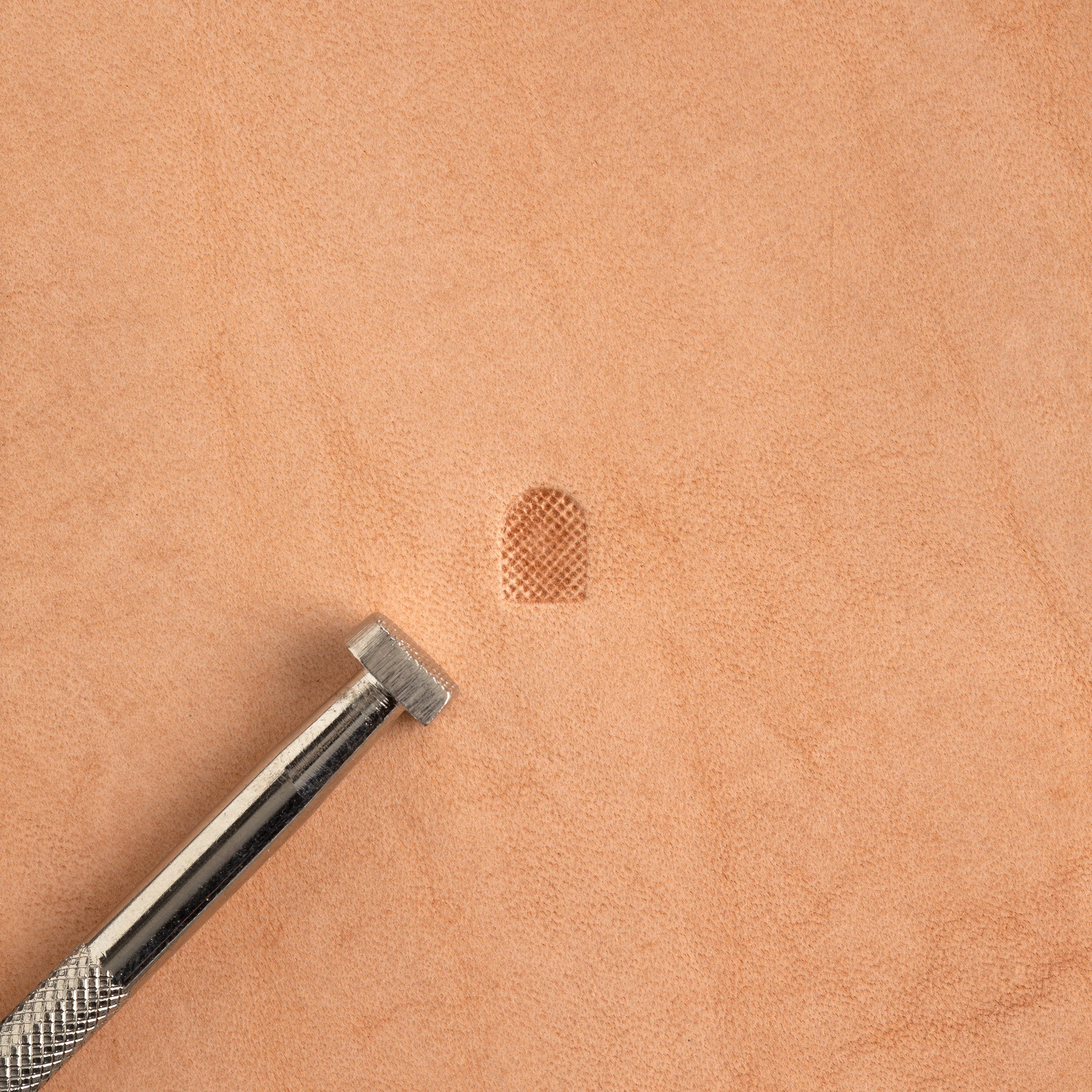 Craftool® Checked Figure Beveler Stamp - Image 2