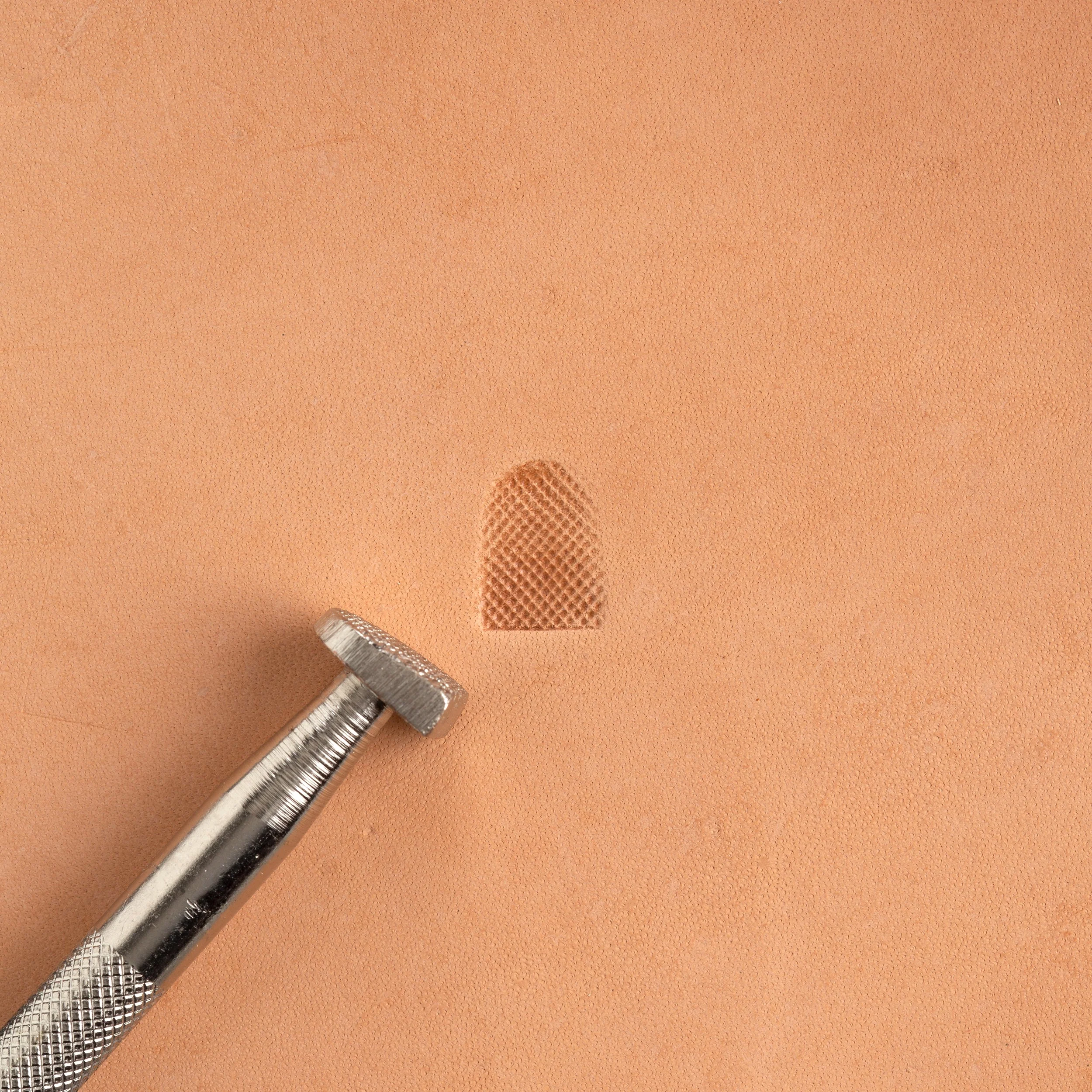 Craftool® Checked Figure Beveler Stamp - Image 3