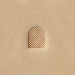 Craftool® Checked Figure Beveler Stamp - Image 5
