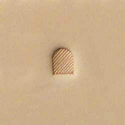 Craftool® Checked Figure Beveler Stamp - Image 8
