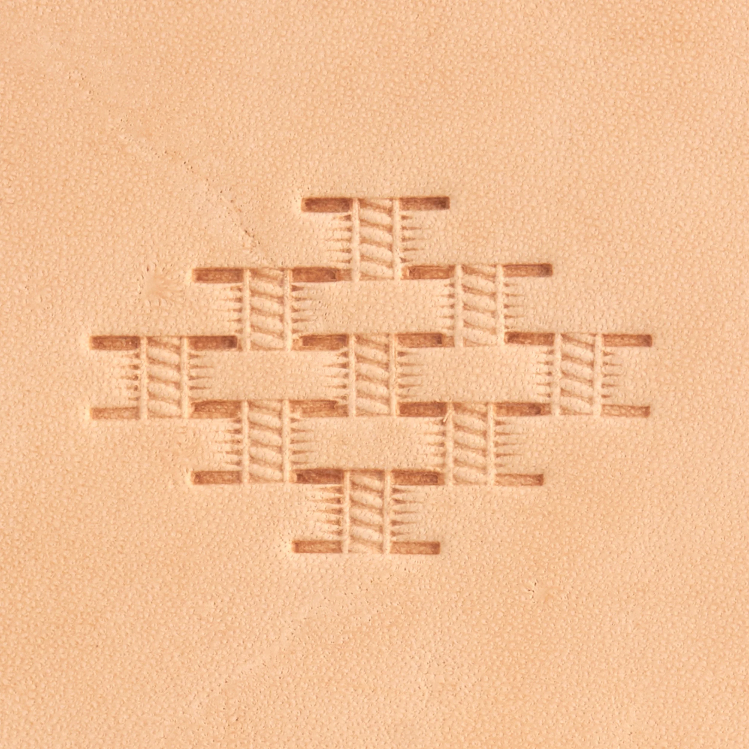 Craftool® Diagonal Center Basketweave Stamp - Image 3