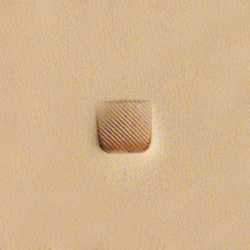 Craftool® Diagonal Lined Beveler Stamp - Image 3
