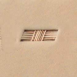 Craftool® Slanted Basketweave Stamp - Image 3
