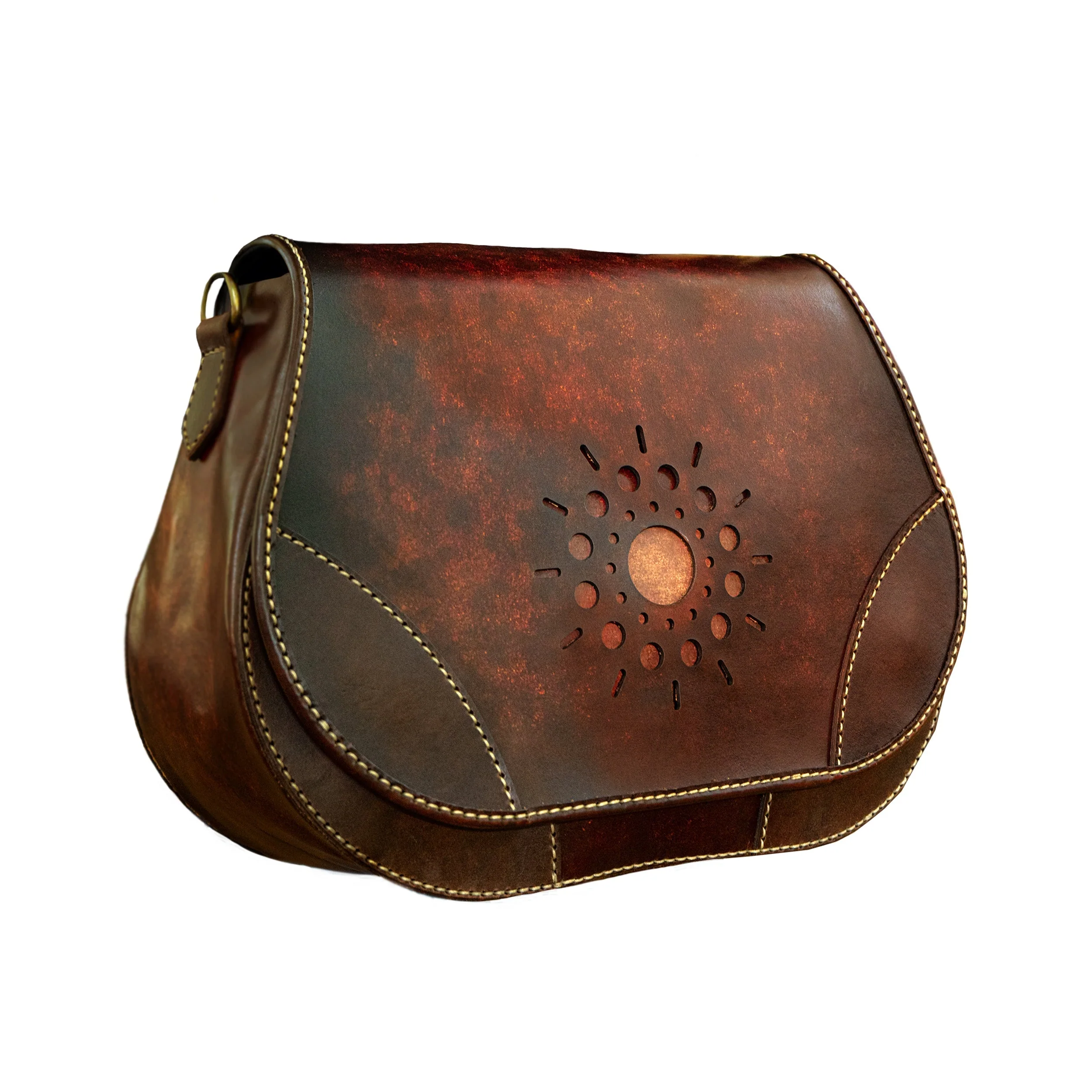 Creative Awl Boho Messenger Bag Paper Pattern - Image 2