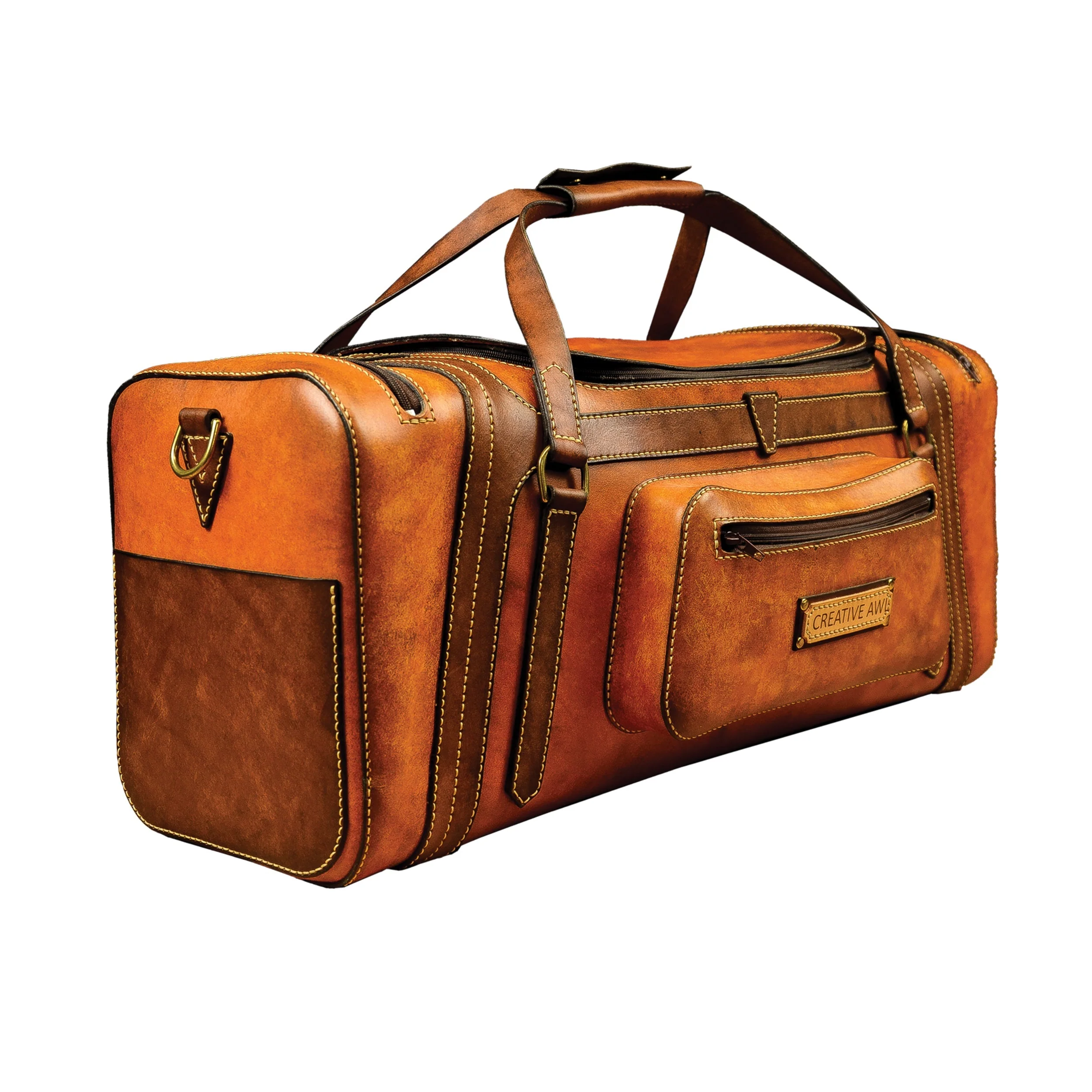 Creative Awl Duffle Bag Paper Pattern - Image 2