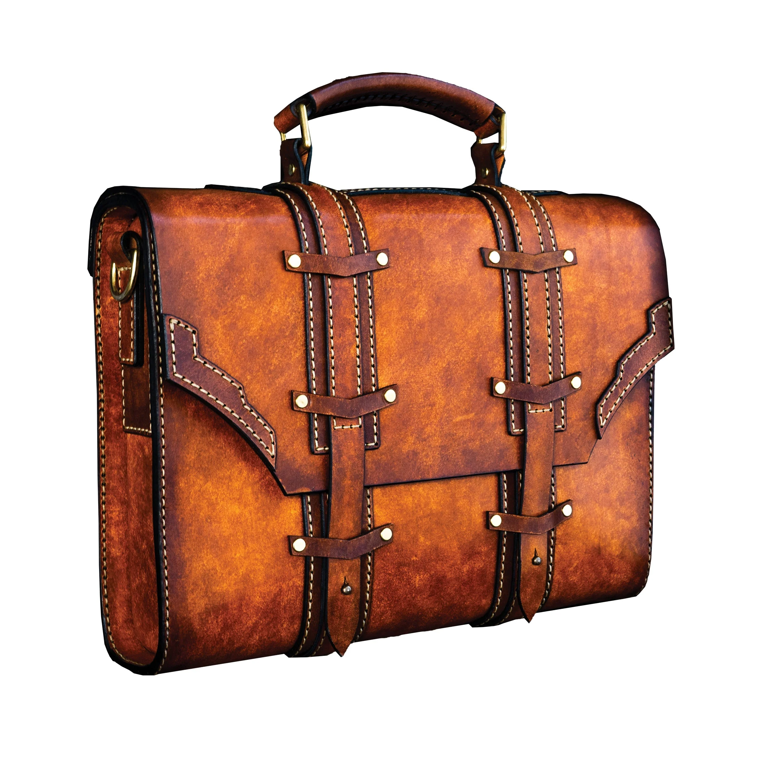 Creative Awl Old-School Briefcase Paper Pattern - Image 2