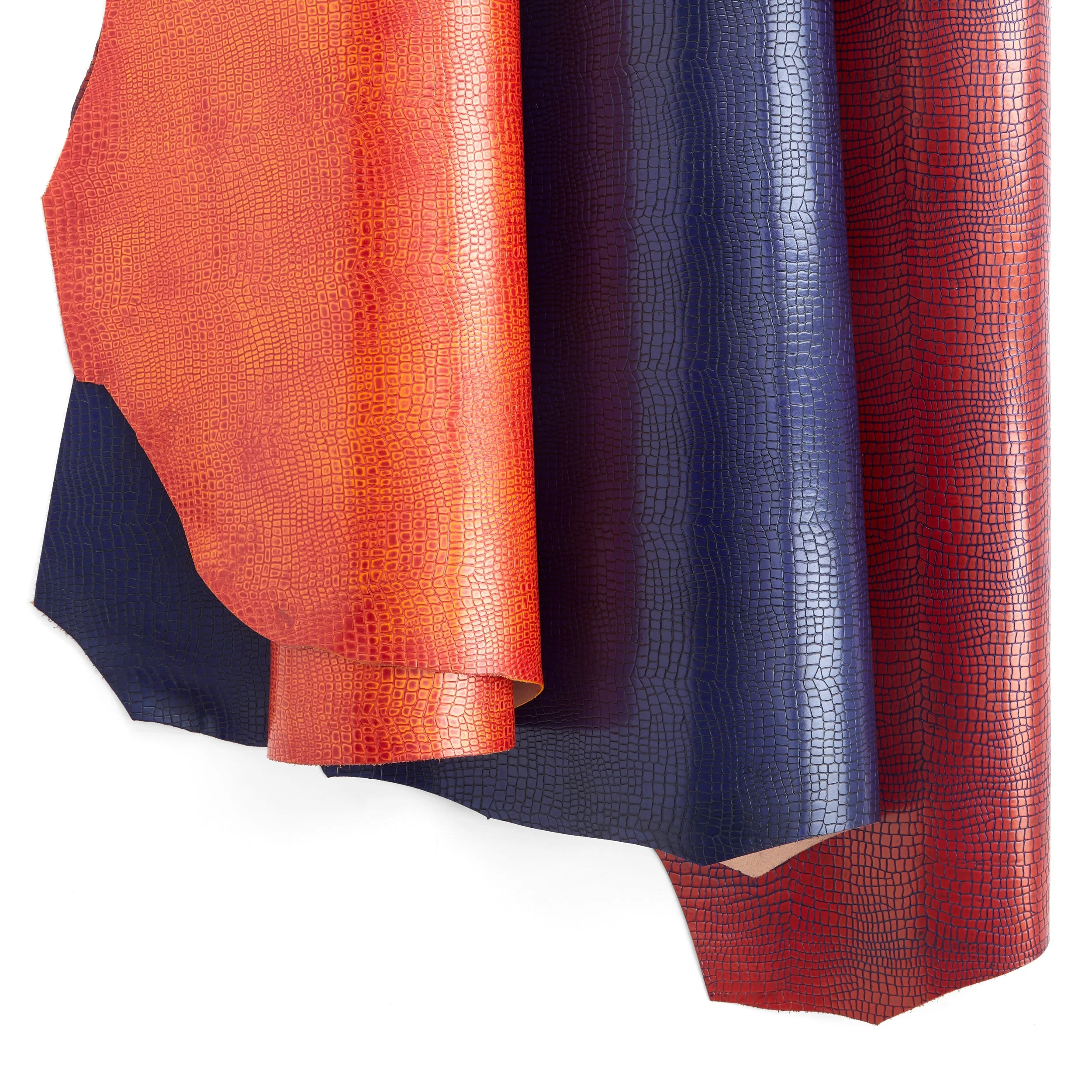 Croc Embossed Veg-Tan Single Shoulder - Image 3