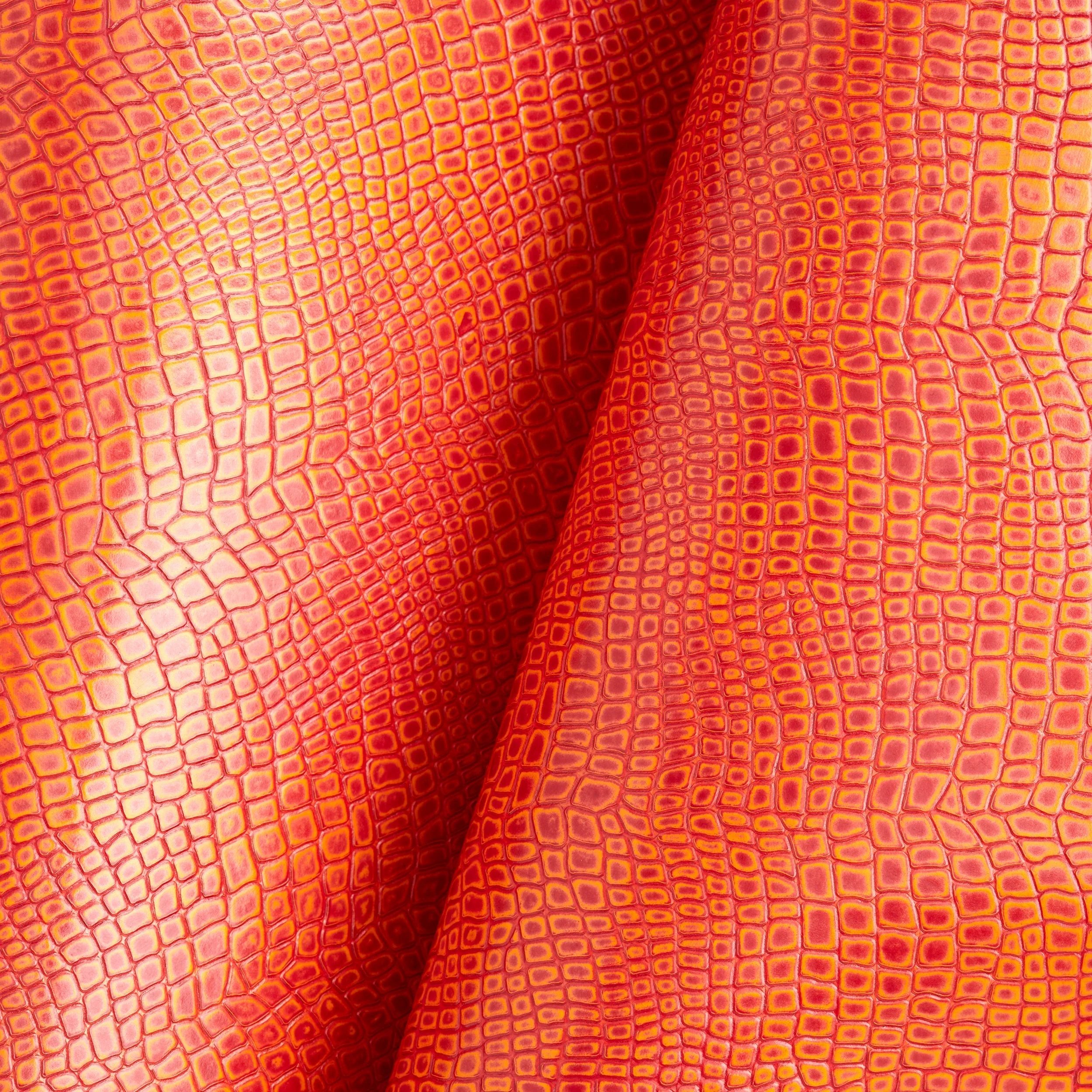 Croc Embossed Veg-Tan Single Shoulder - Image 5
