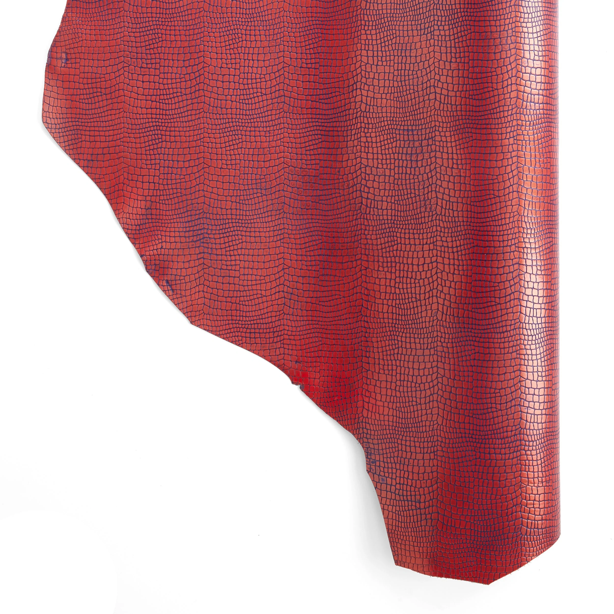 Croc Embossed Veg-Tan Single Shoulder - Image 7