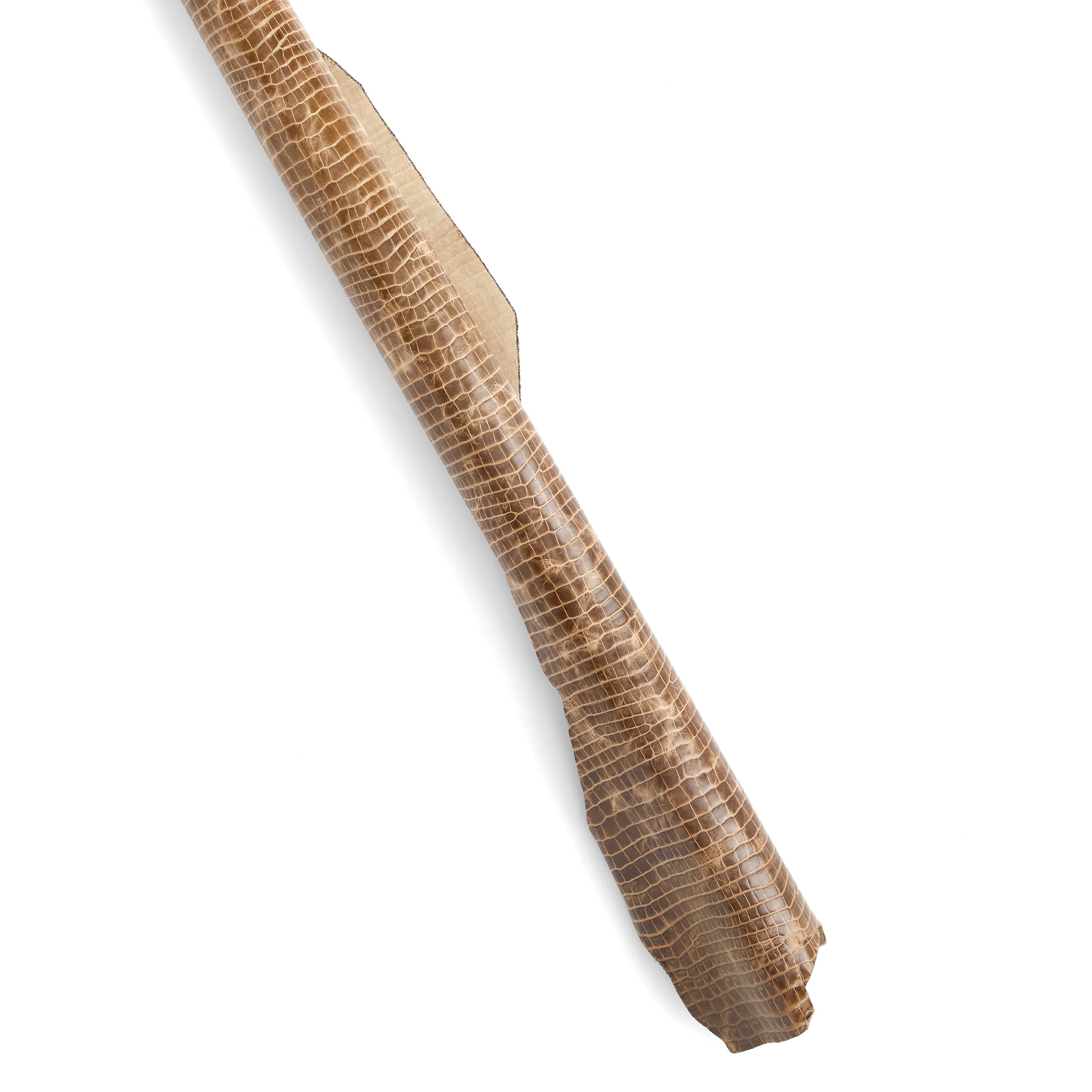 Croco Embossed Side Taupe - Image 3