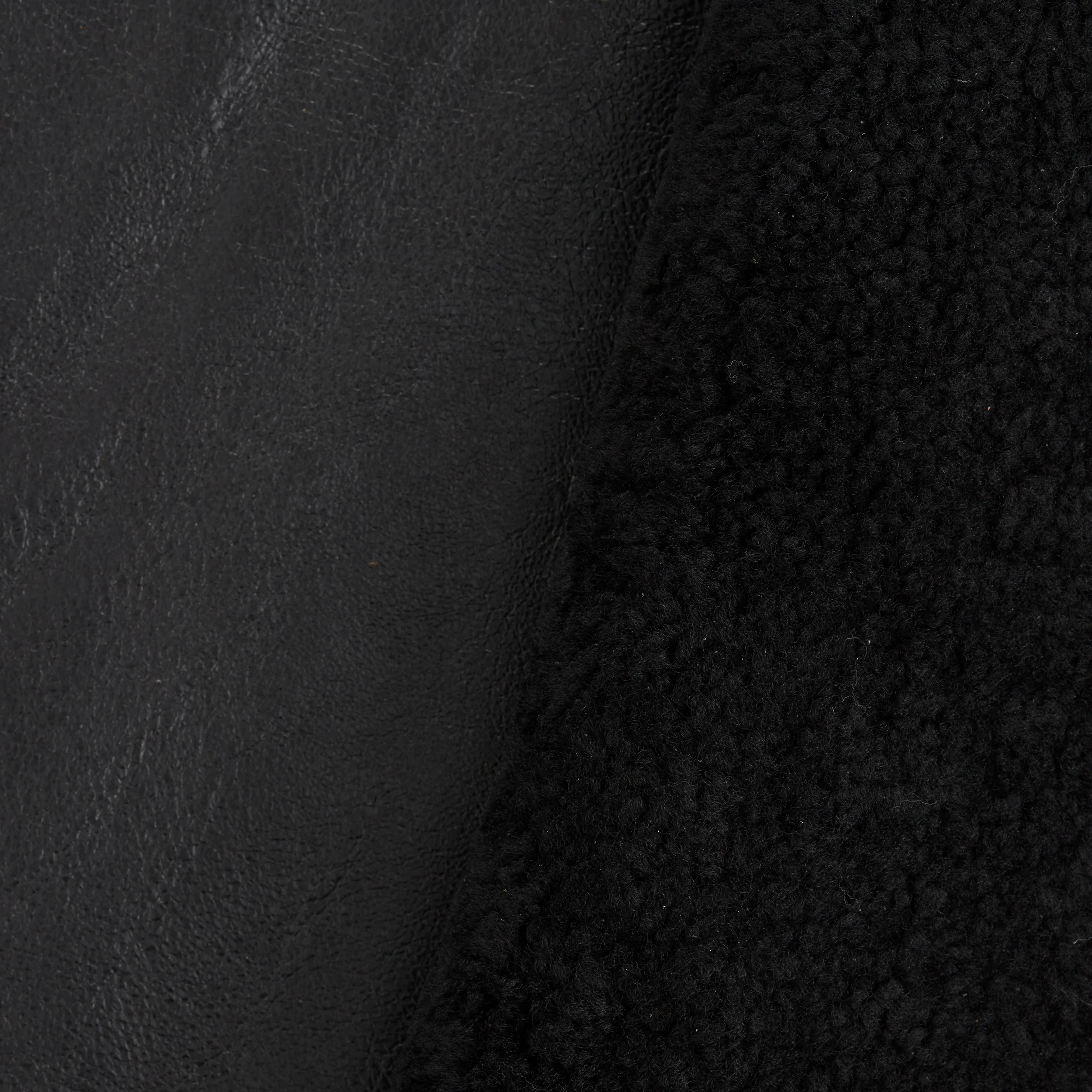 Curly Shearling Black - Image 3