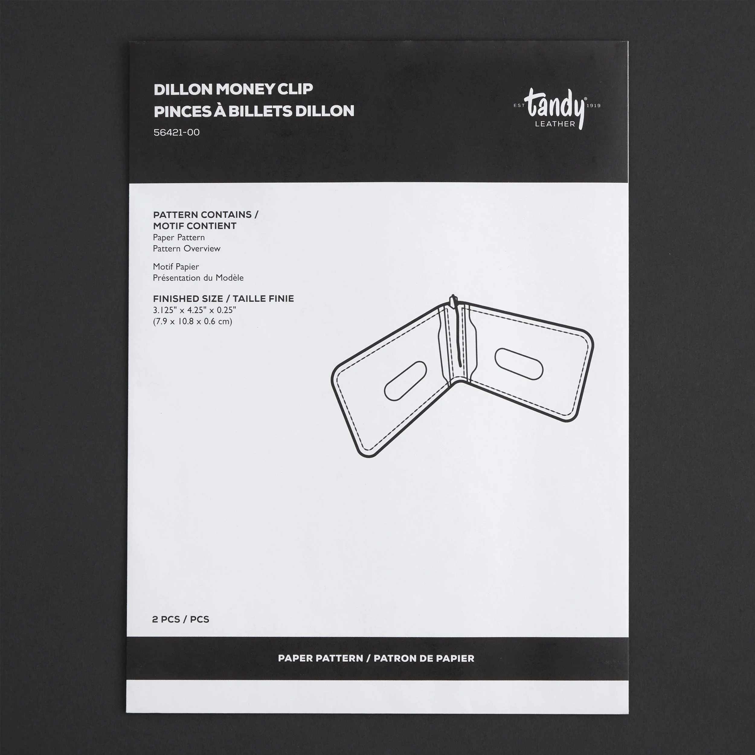 Dillon Money Clip Paper Pattern - Image 5