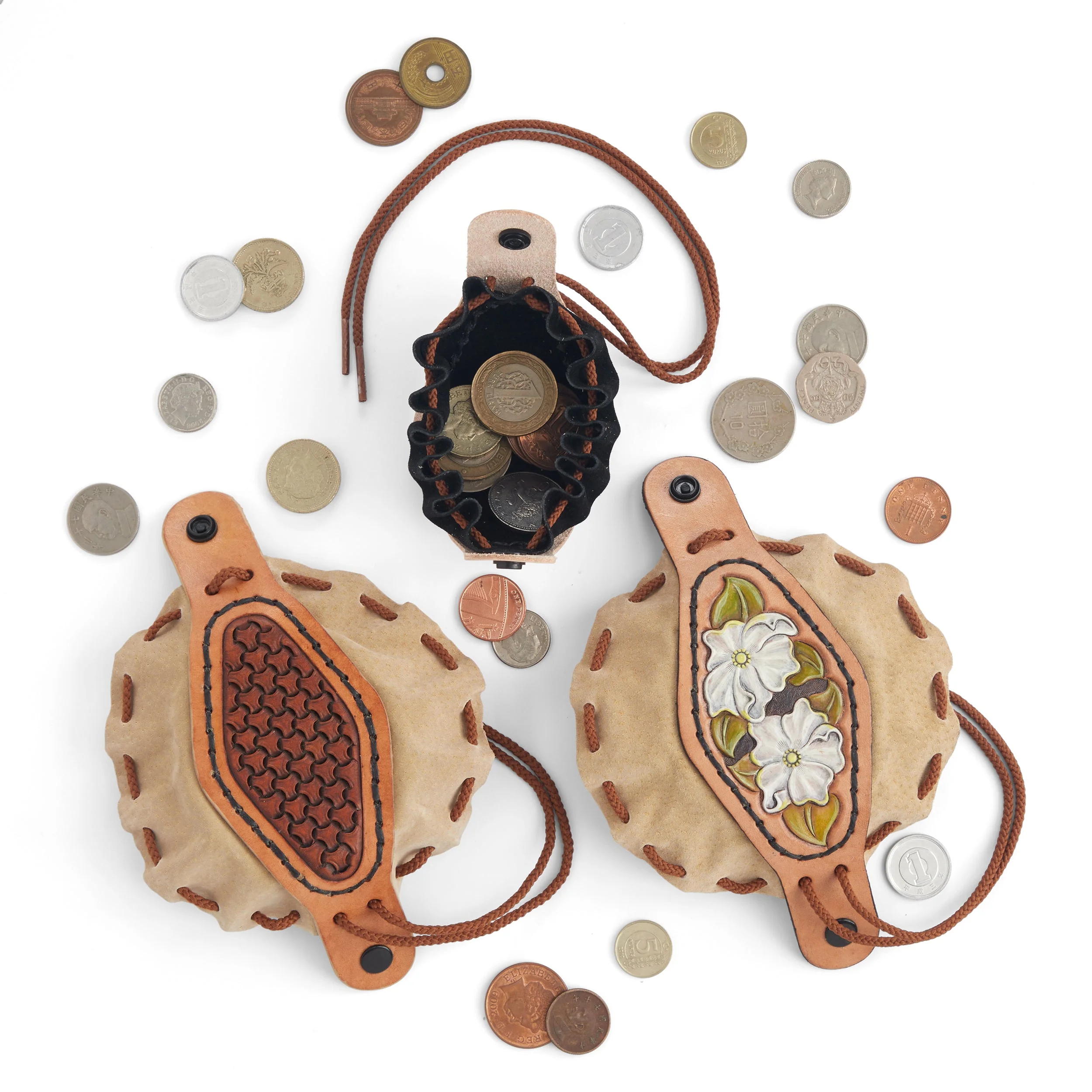Drawstring Coin Pouch Kit - Image 2