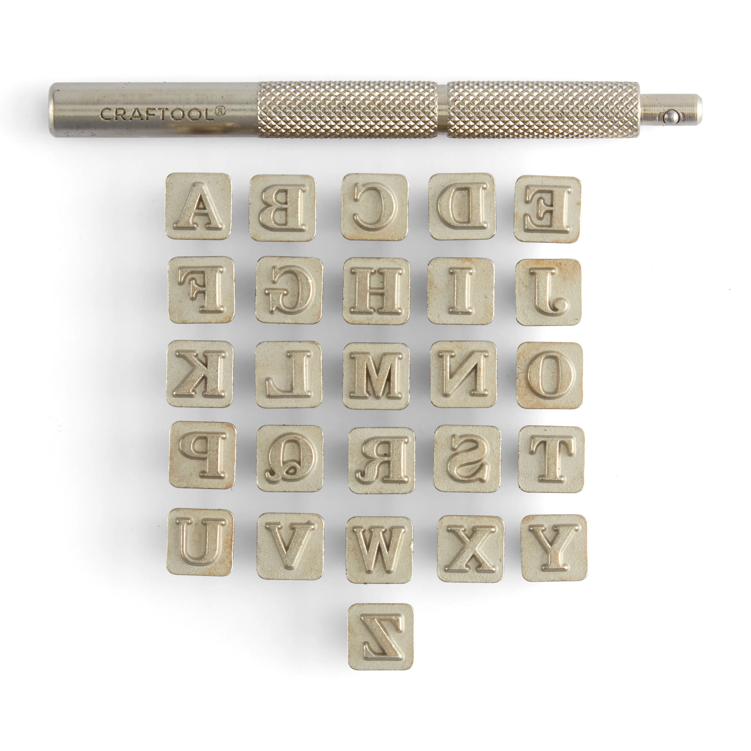 Craftool® Mini Classic Alphabet Stamp Set - Image 3