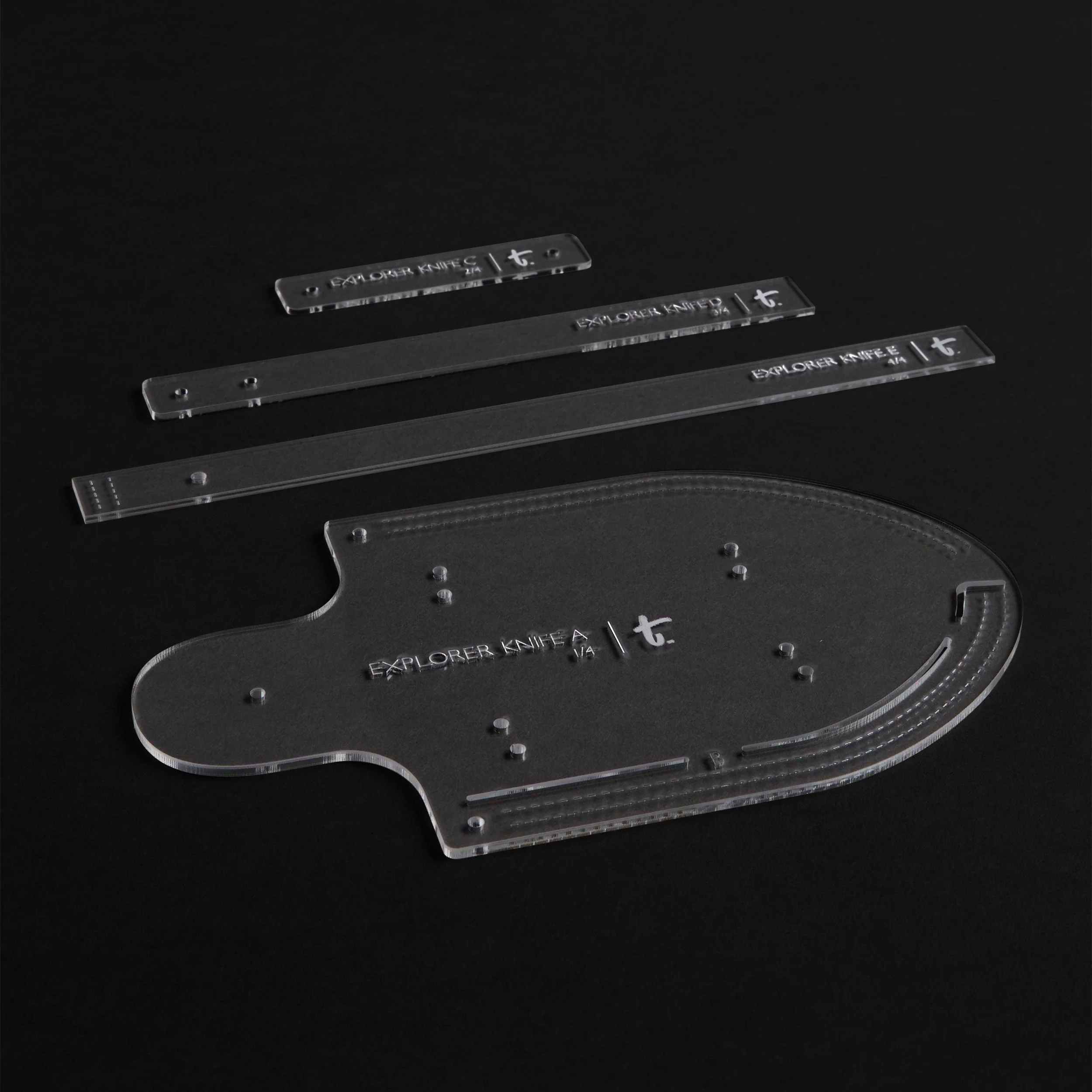 Explorer Knife Sheath Acrylic Template - Image 5