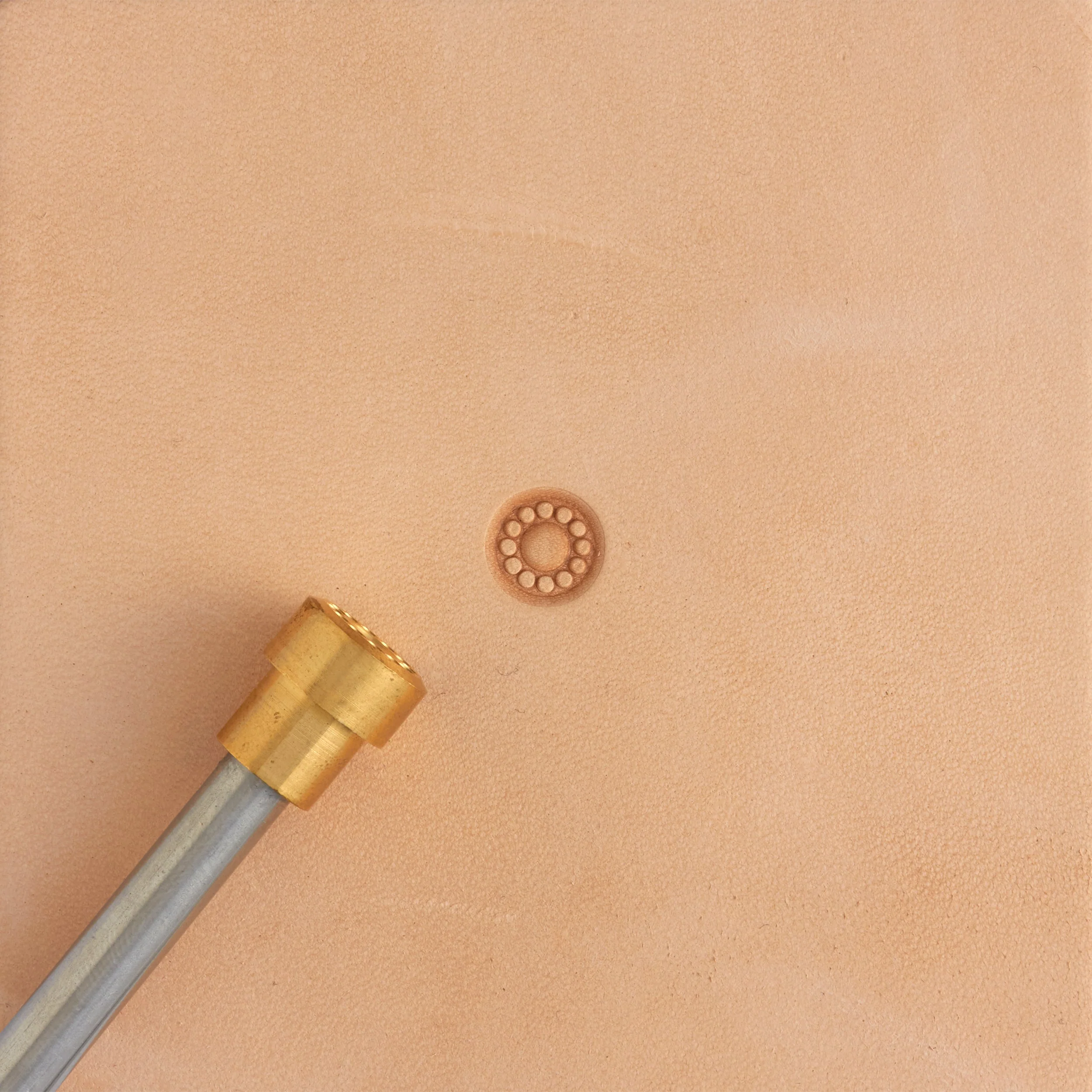 Floral Center Brass Stamp - Image 3