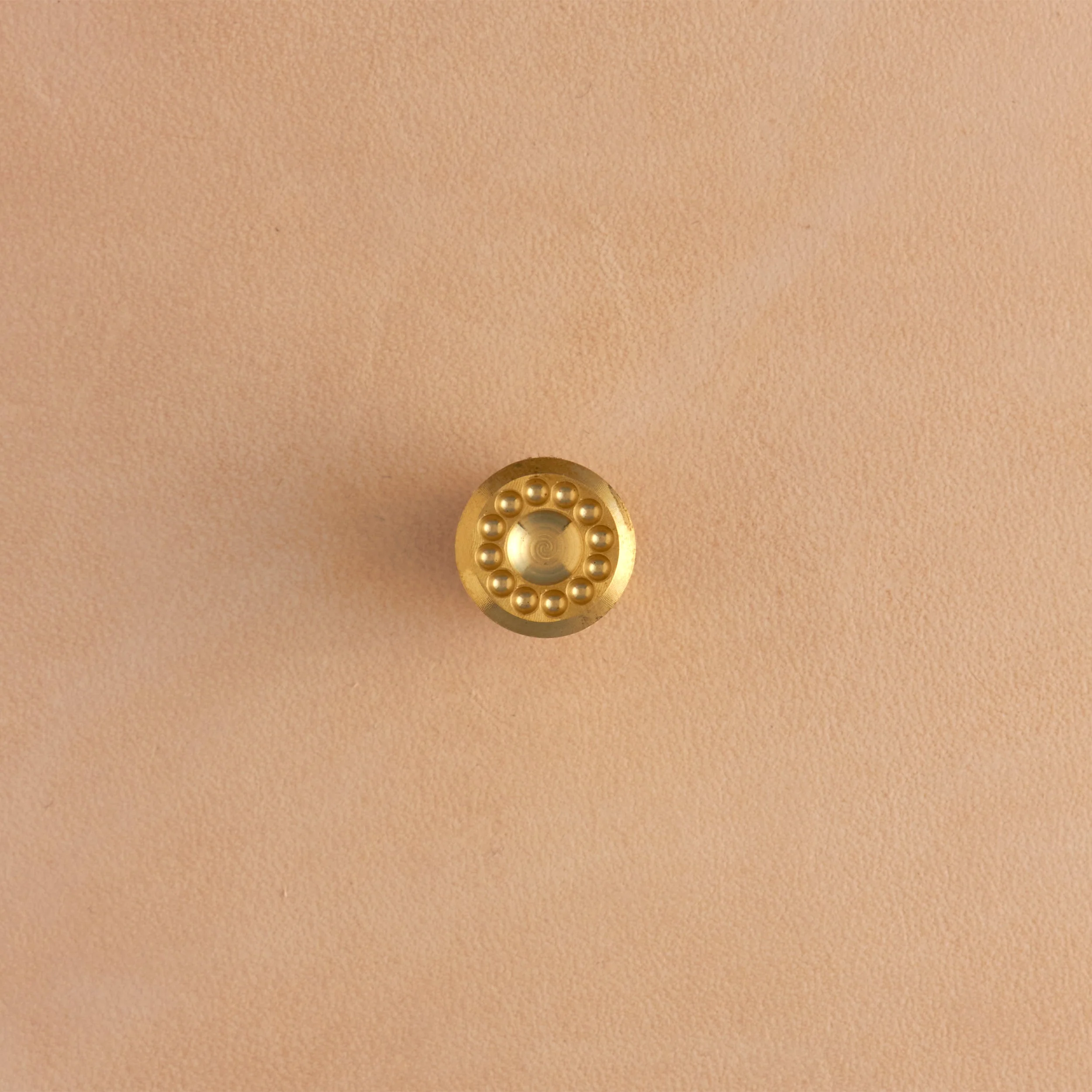 Floral Center Brass Stamp - Image 4