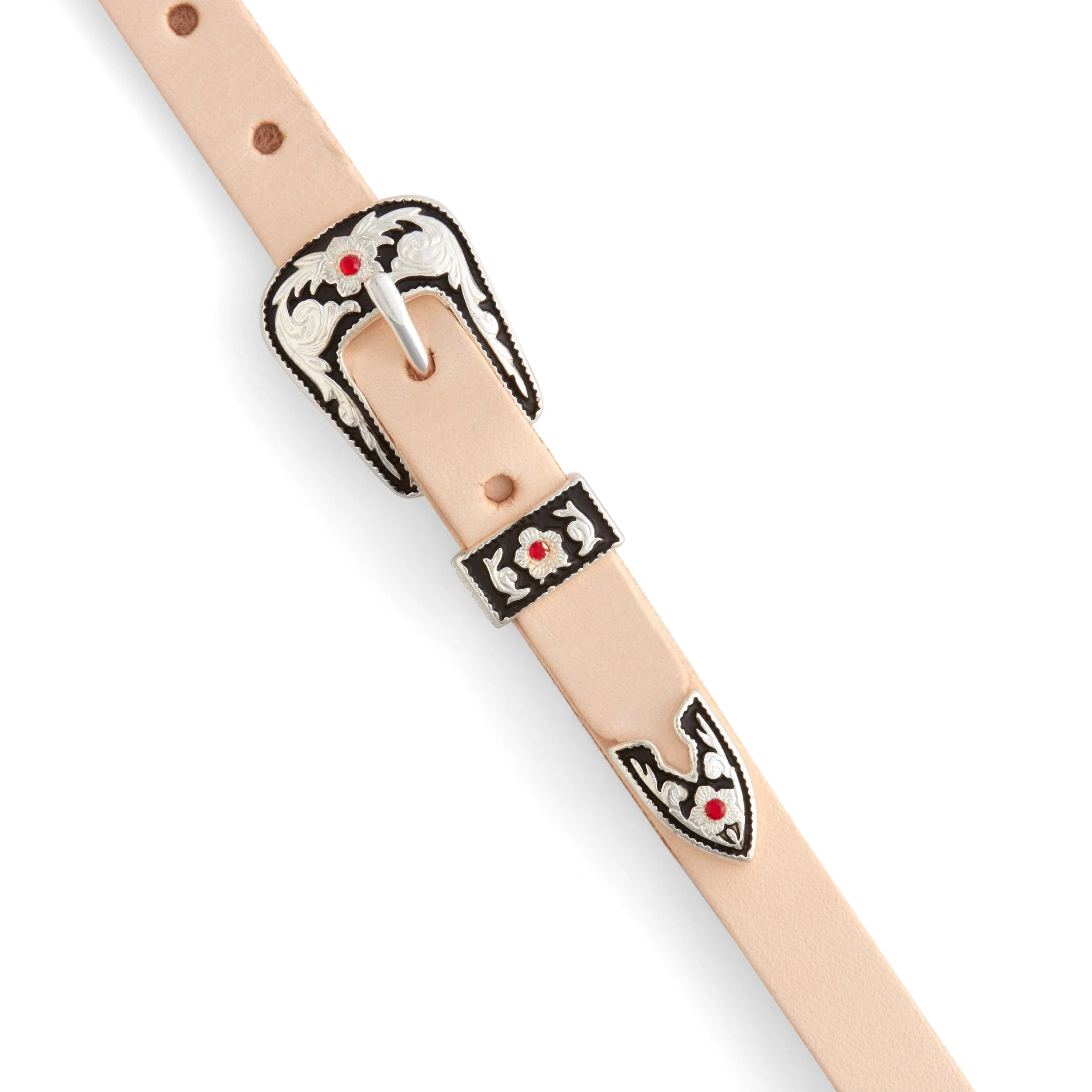 Floral Hatband Buckle Set - Image 4