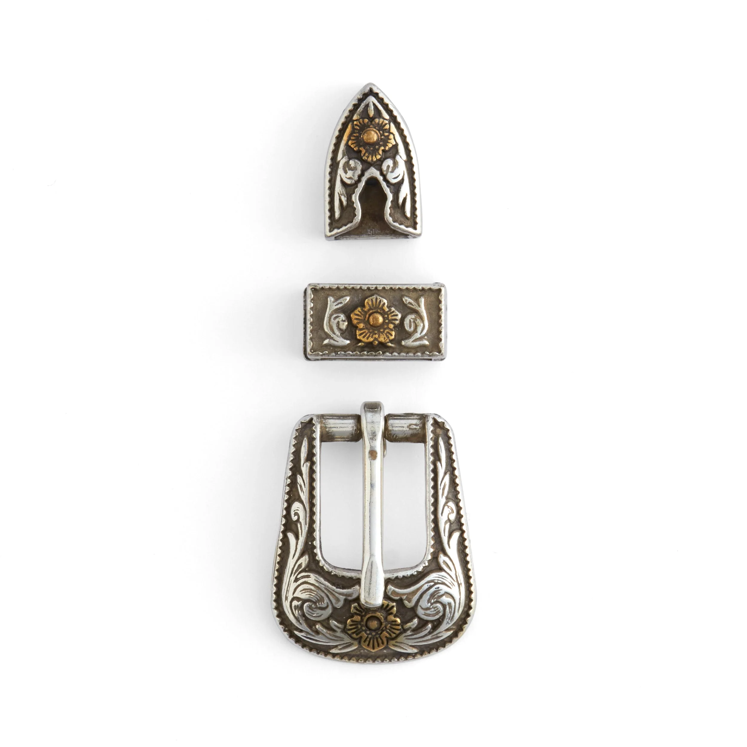Floral Hatband Buckle Set - Image 7