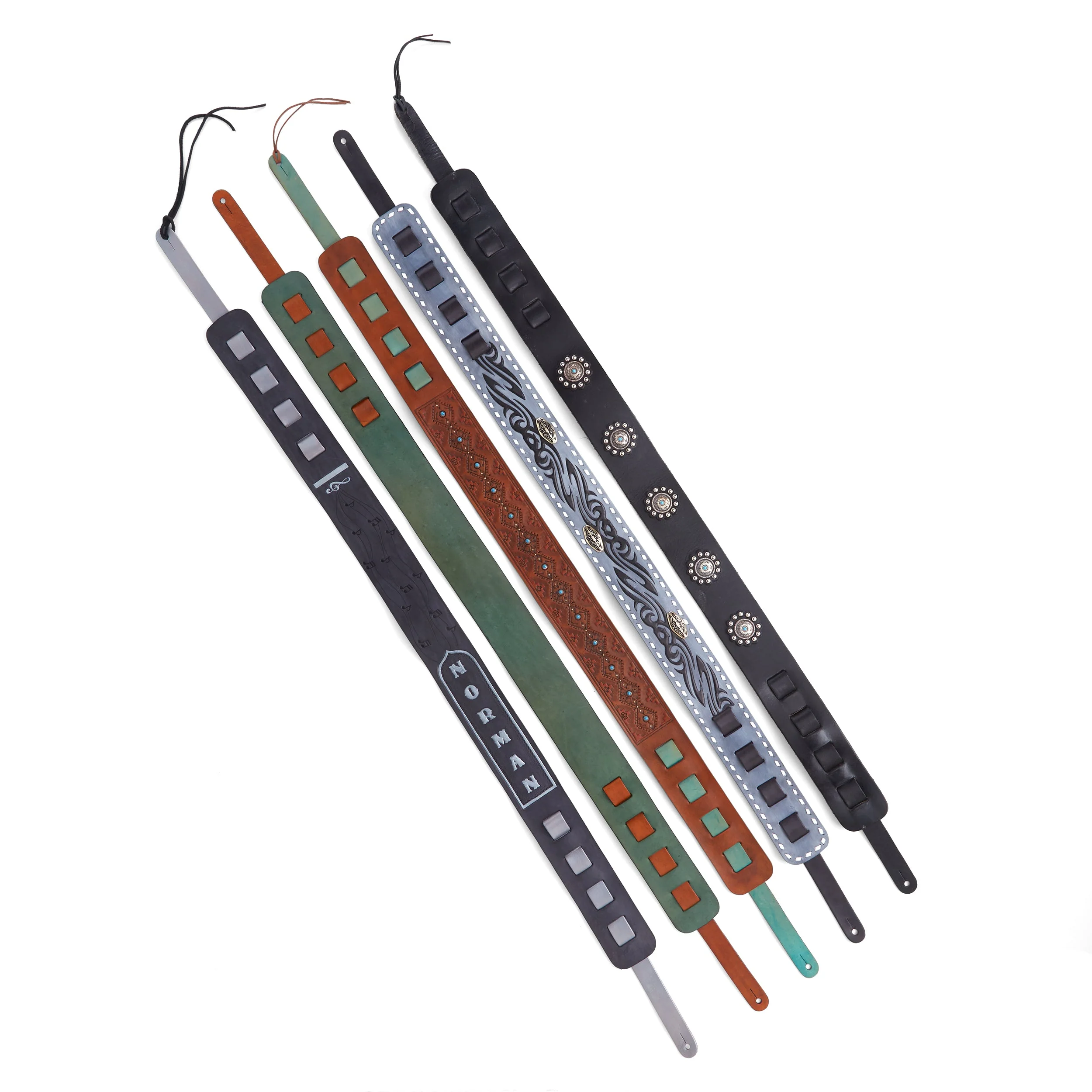 Guitar Strap Leather Pack of 10 - Image 2