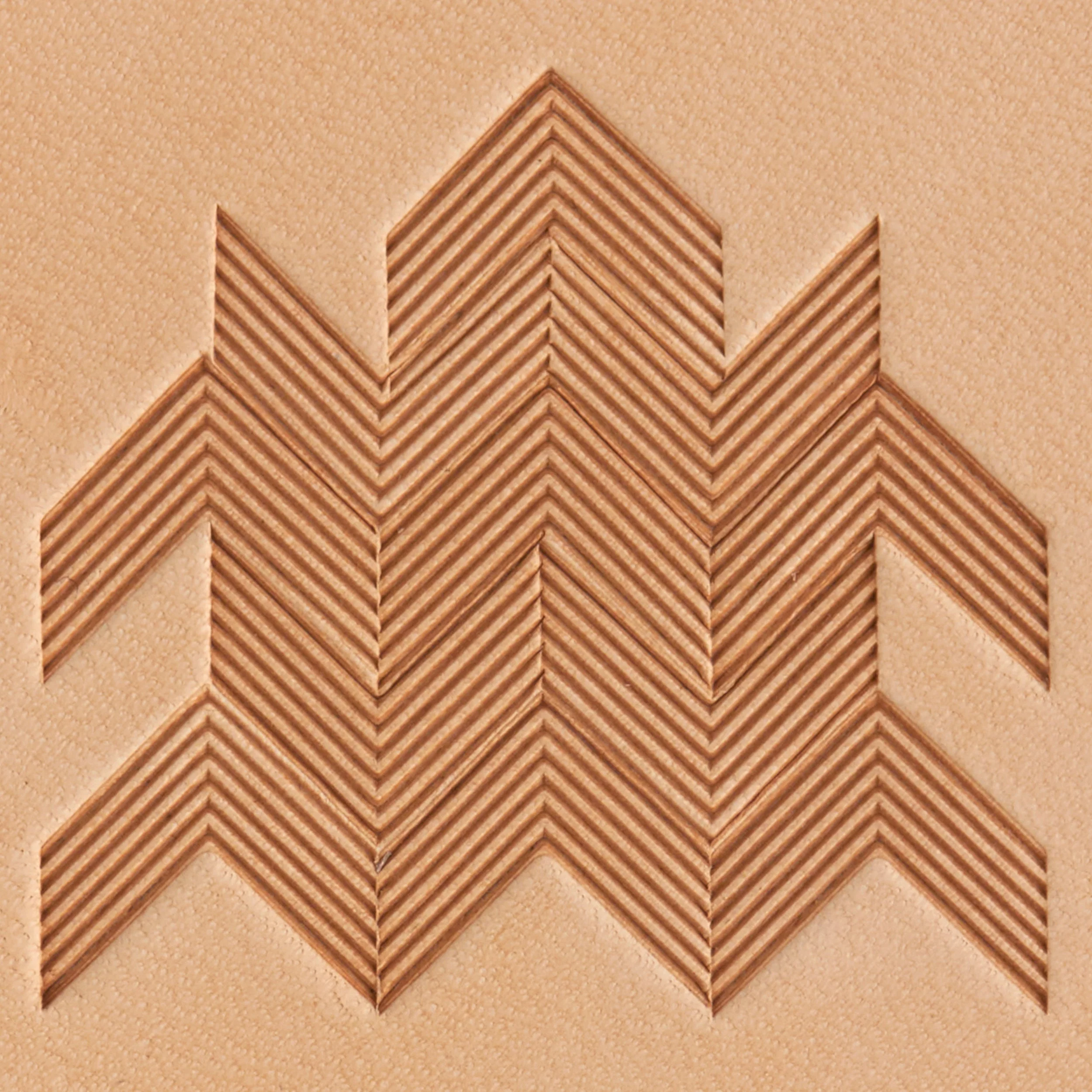 Herringbone Brass Stamp - Image 2