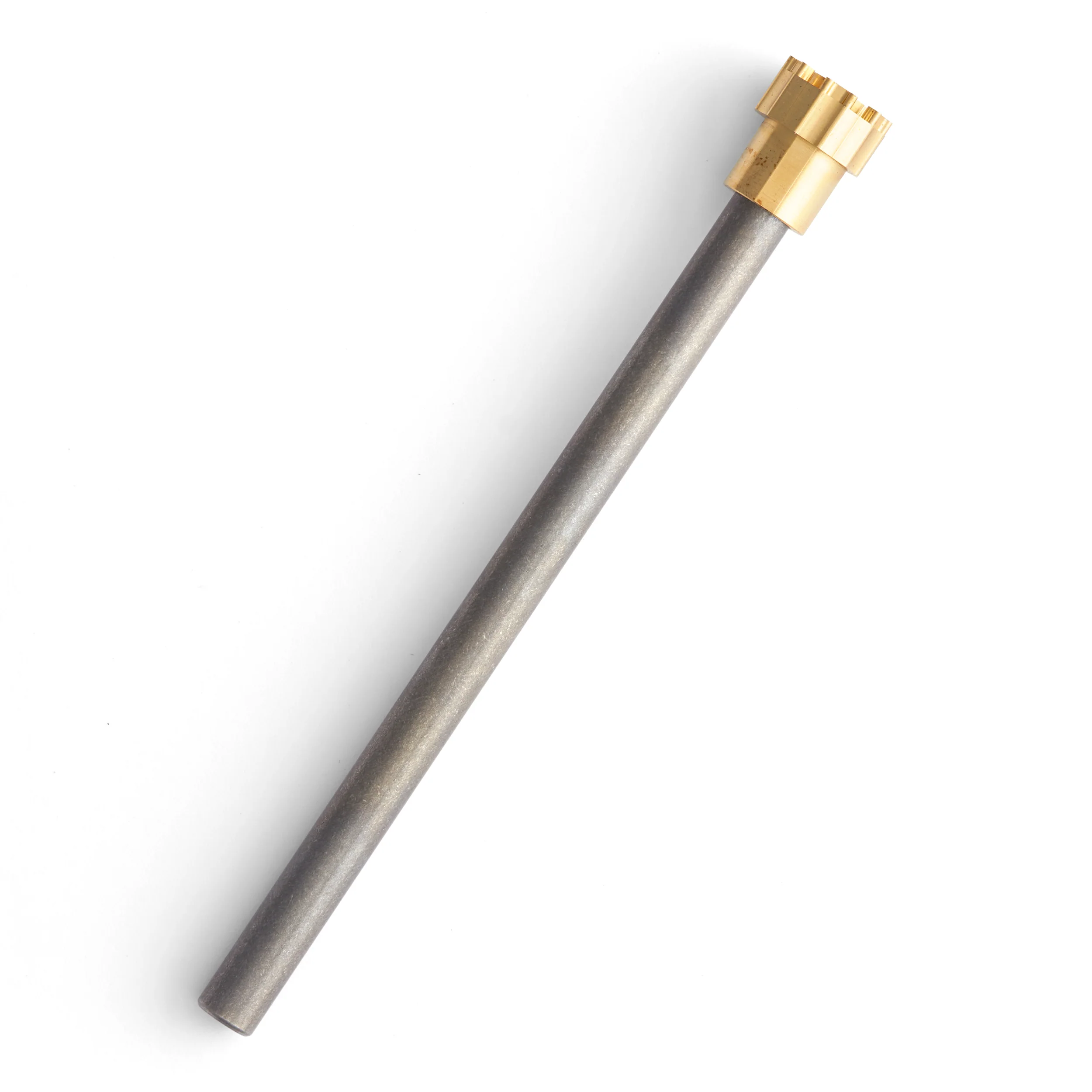 Hex Skull Brass Stamp - Image 2