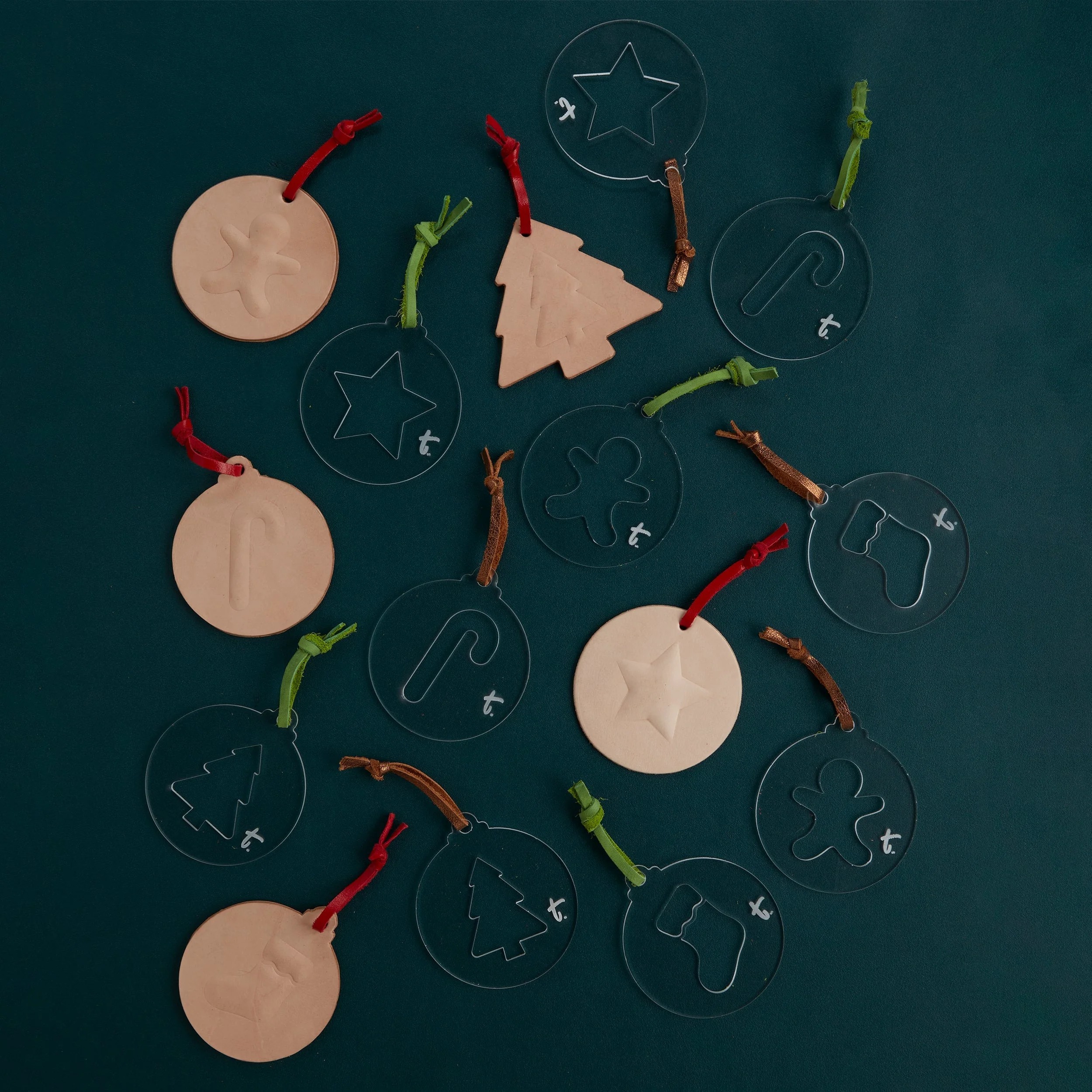 Holiday Ornament Acrylic Template Set - Image 3